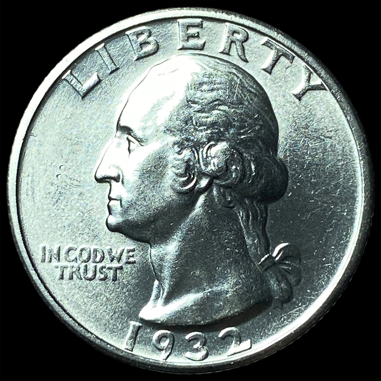 1932-S Silver Washington Quarter UNCIRCULATED: 1932-S Silver Washington Quarter UNCIRCULATED