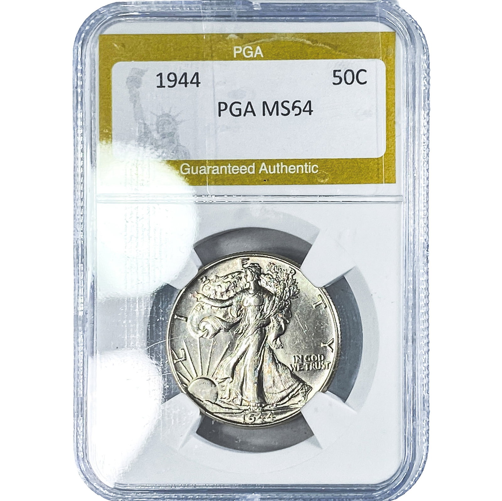 1944 Walking Liberty Half Dollar PGA MS64 (1 of 2)