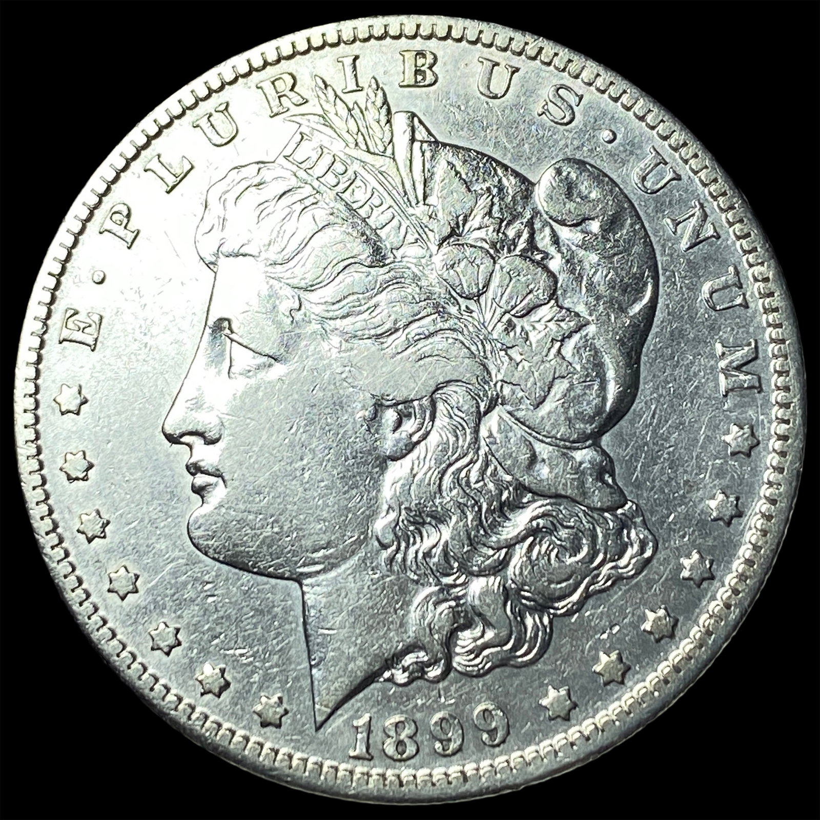 1899-S Silver Morgan Dollar CLOSELY UNCIRCULATED: 1899-S Silver Morgan Dollar CLOSELY UNCIRCULATED