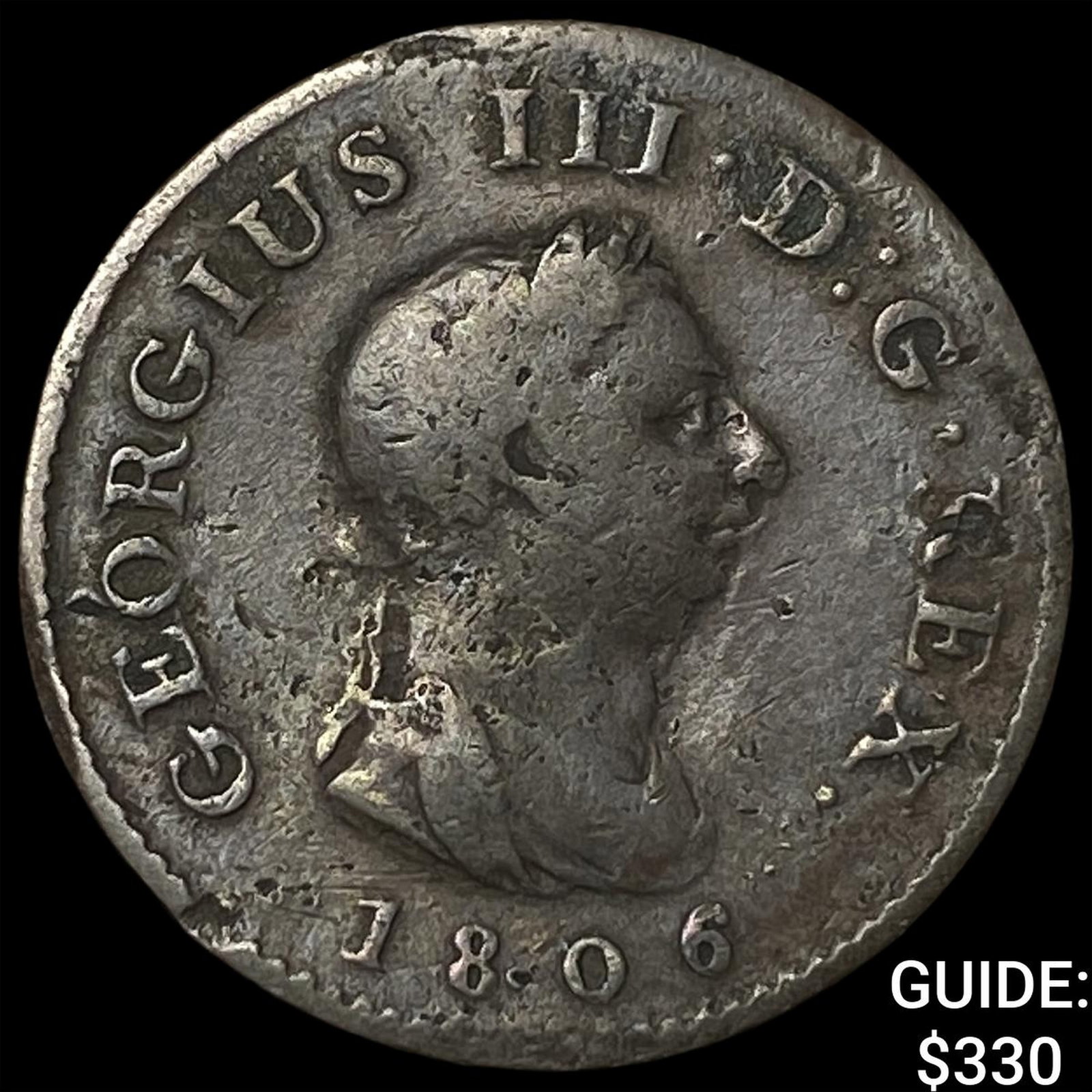1806 Great Britain Copper Penny (1 of 2)