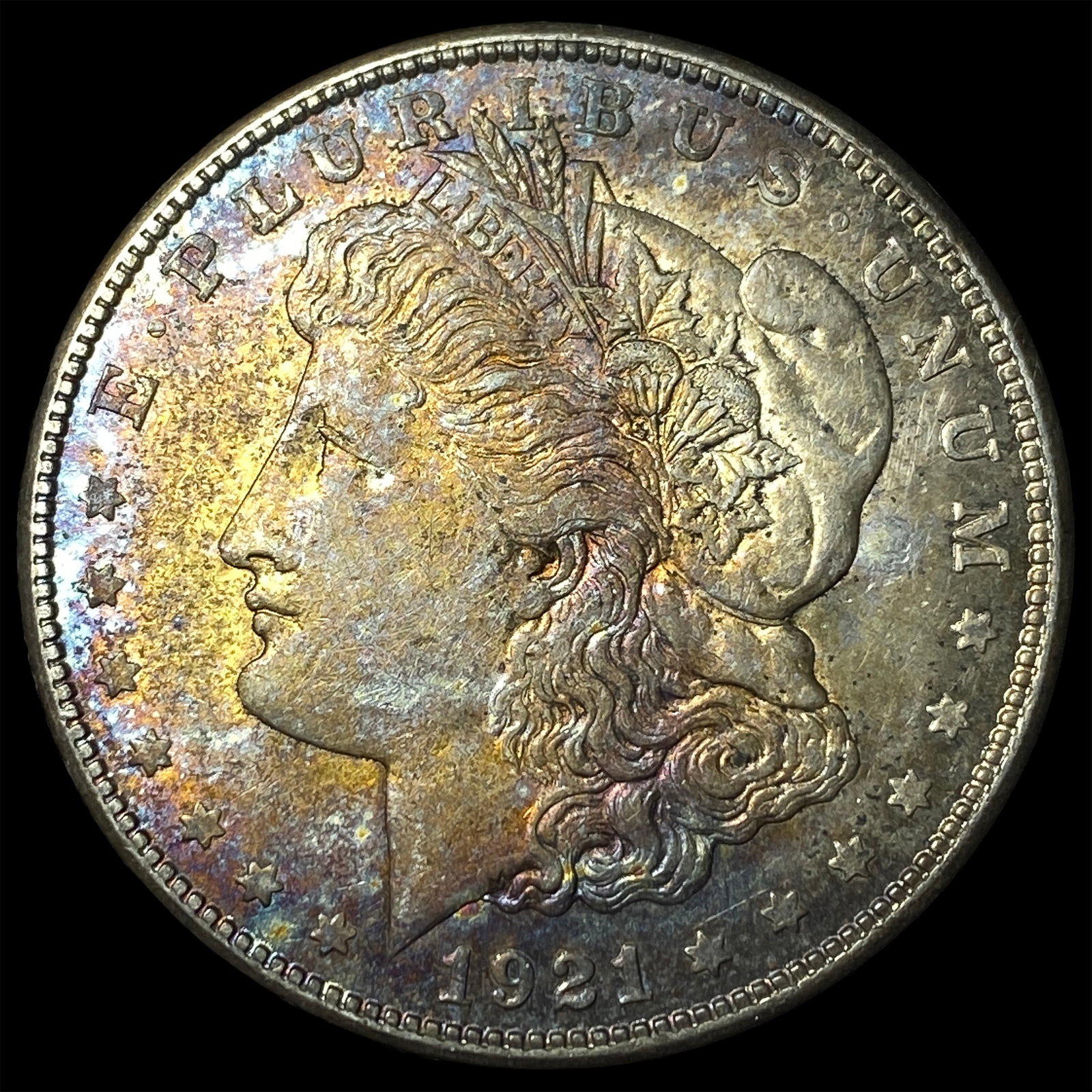 1921-S Silver Morgan Dollar UNCIRCULATED: 1921-S Silver Morgan Dollar UNCIRCULATED