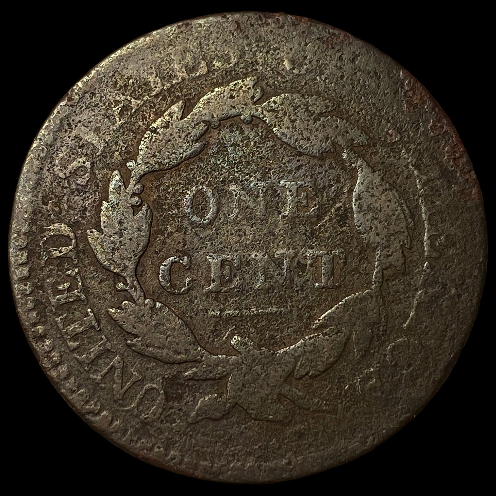 1817 Coronet Head Large Cent LIGHTLY CIRCULATED - 2