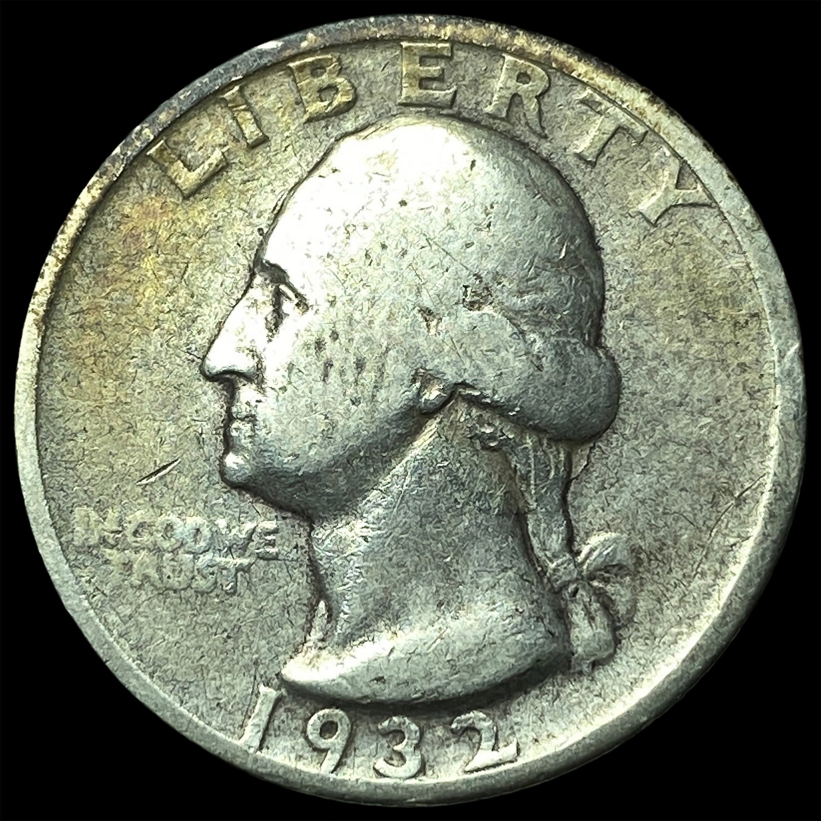 1932-D Silver Washington Quarter CLOSELY UNCIRCULATED (1 of 2)