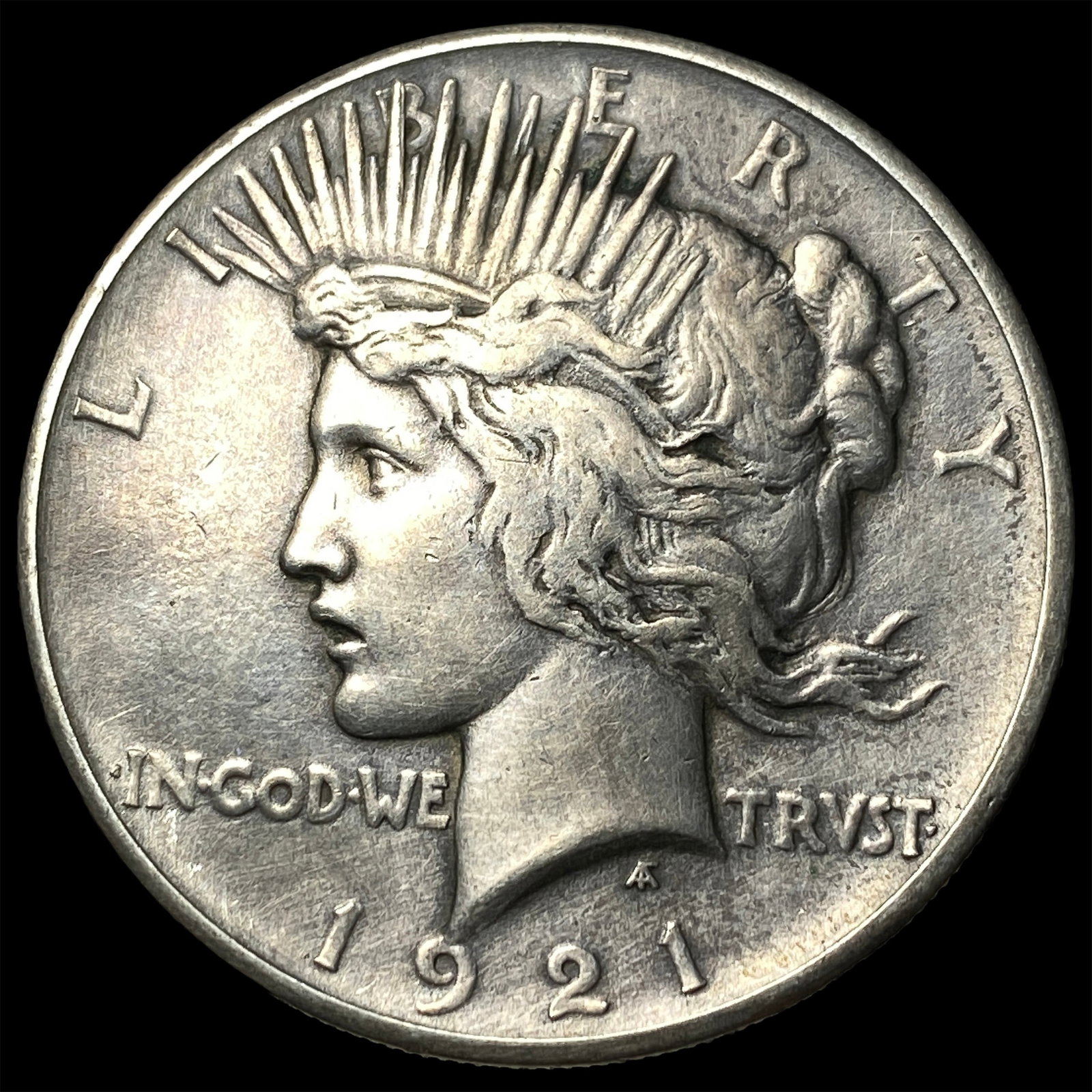 1921 Silver Peace Dollar LIGHTLY CIRCULATED (1 of 2)