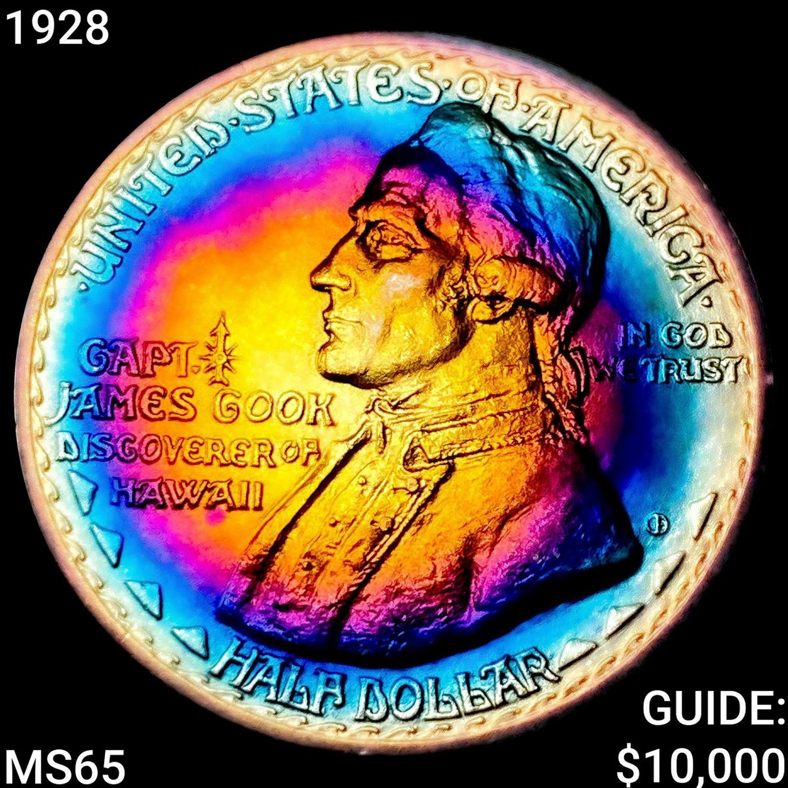 1928 Hawaiian Half Dollar GEM BU (1 of 2)