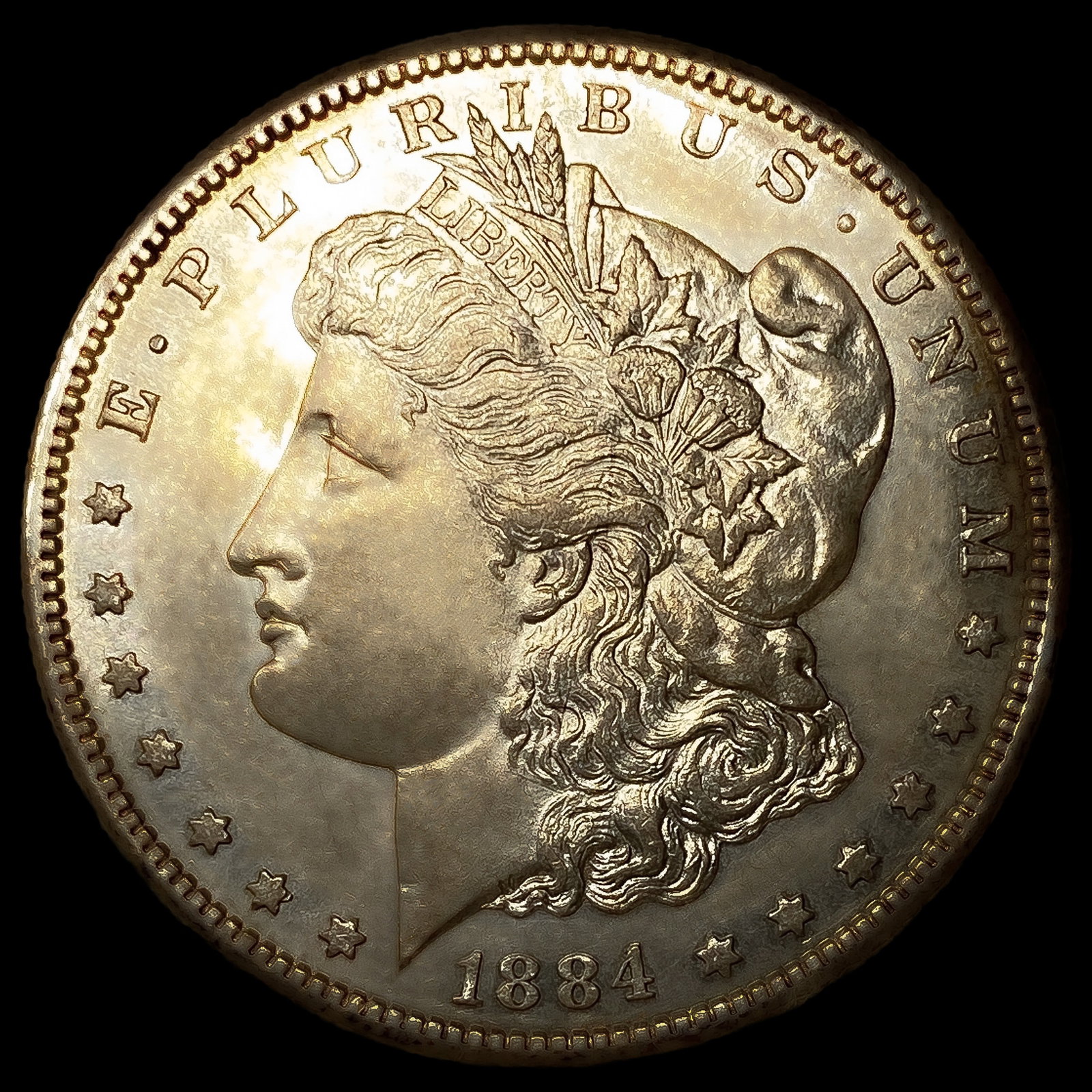 1884-S Morgan Silver Dollar: 1884-S Morgan Silver Dollar