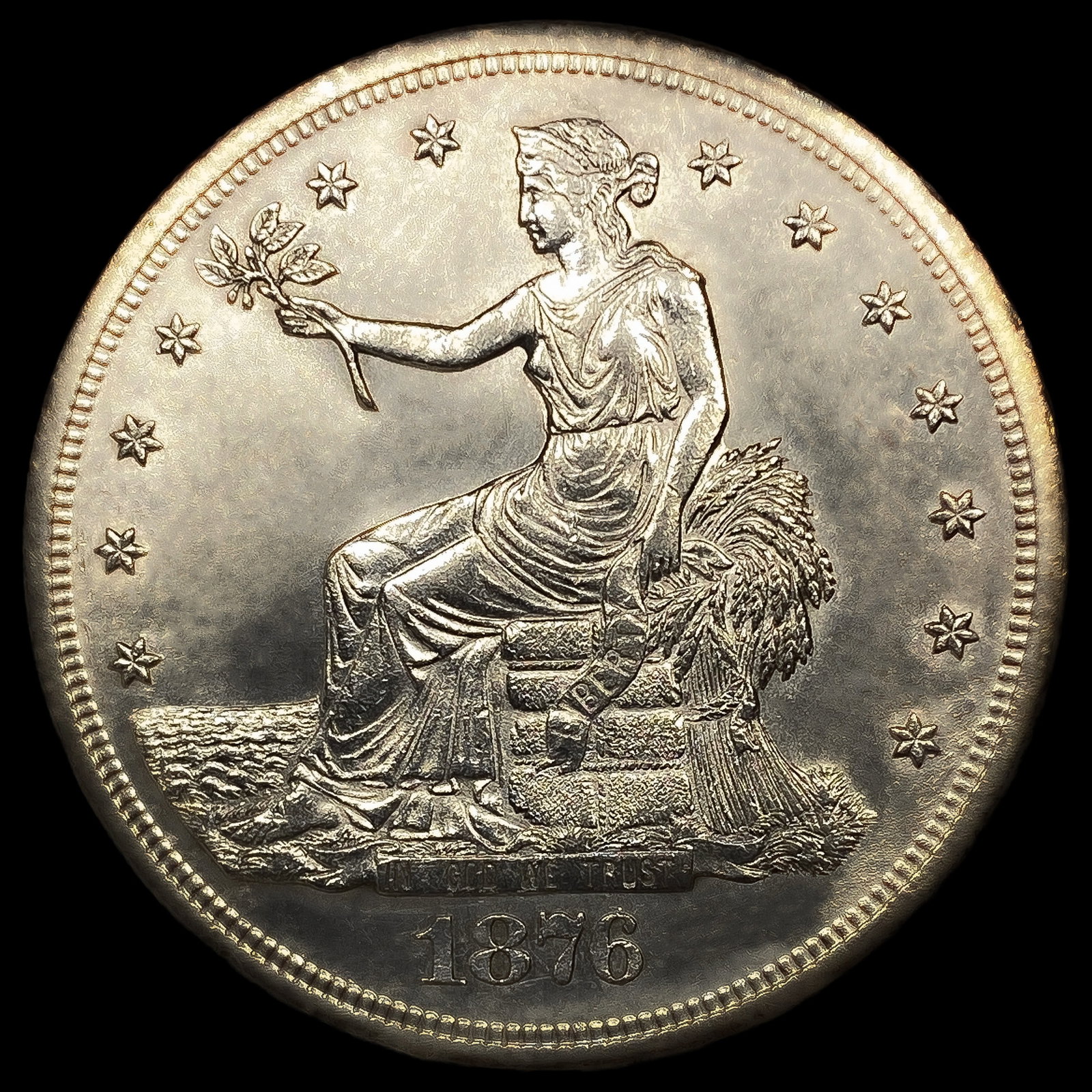1876-S Silver Trade Dollar (1 of 2)