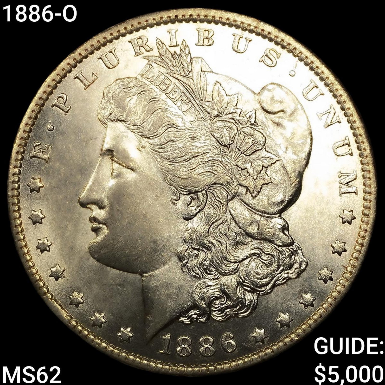 1886-O Morgan Silver Dollar: 1886-O Morgan Silver Dollar
