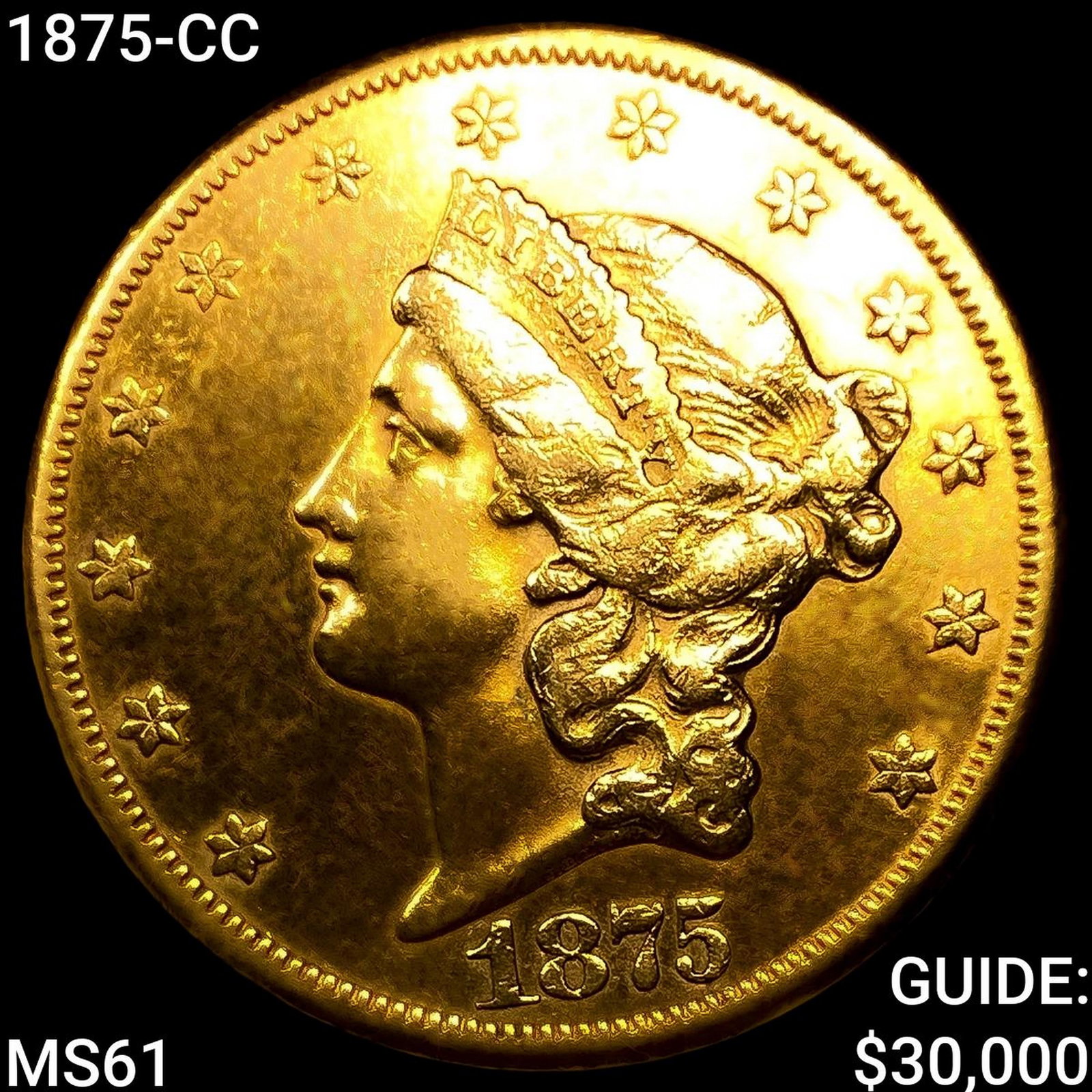 1875-CC $20 Gold Double Eagle (1 of 2)