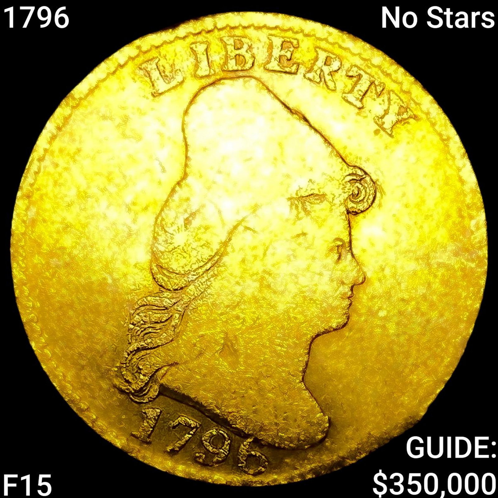 1796 No Stars $2.50 Gold Quarter Eagle (1 of 2)