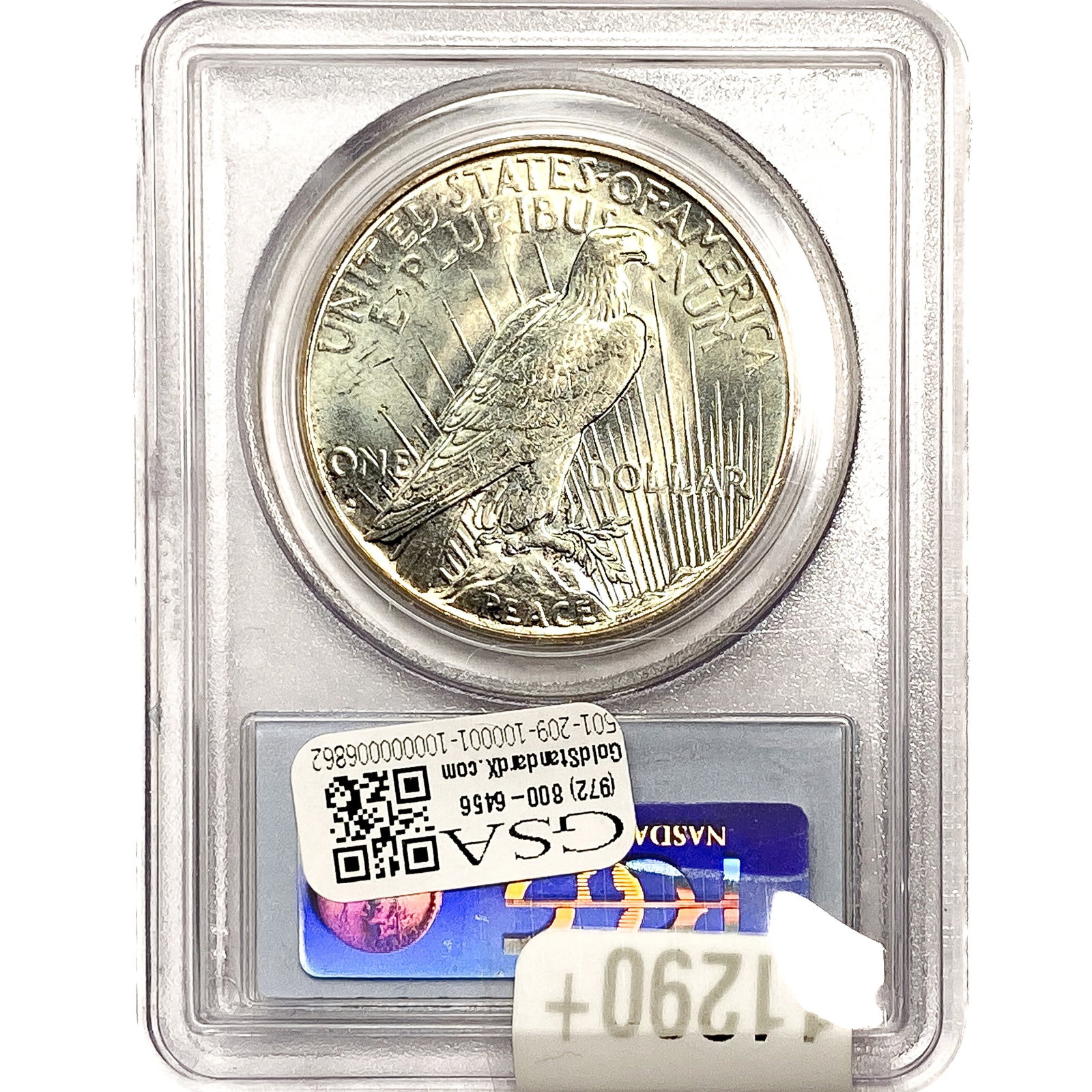 1934-S Silver Peace Dollar PCGS MS63 - 2