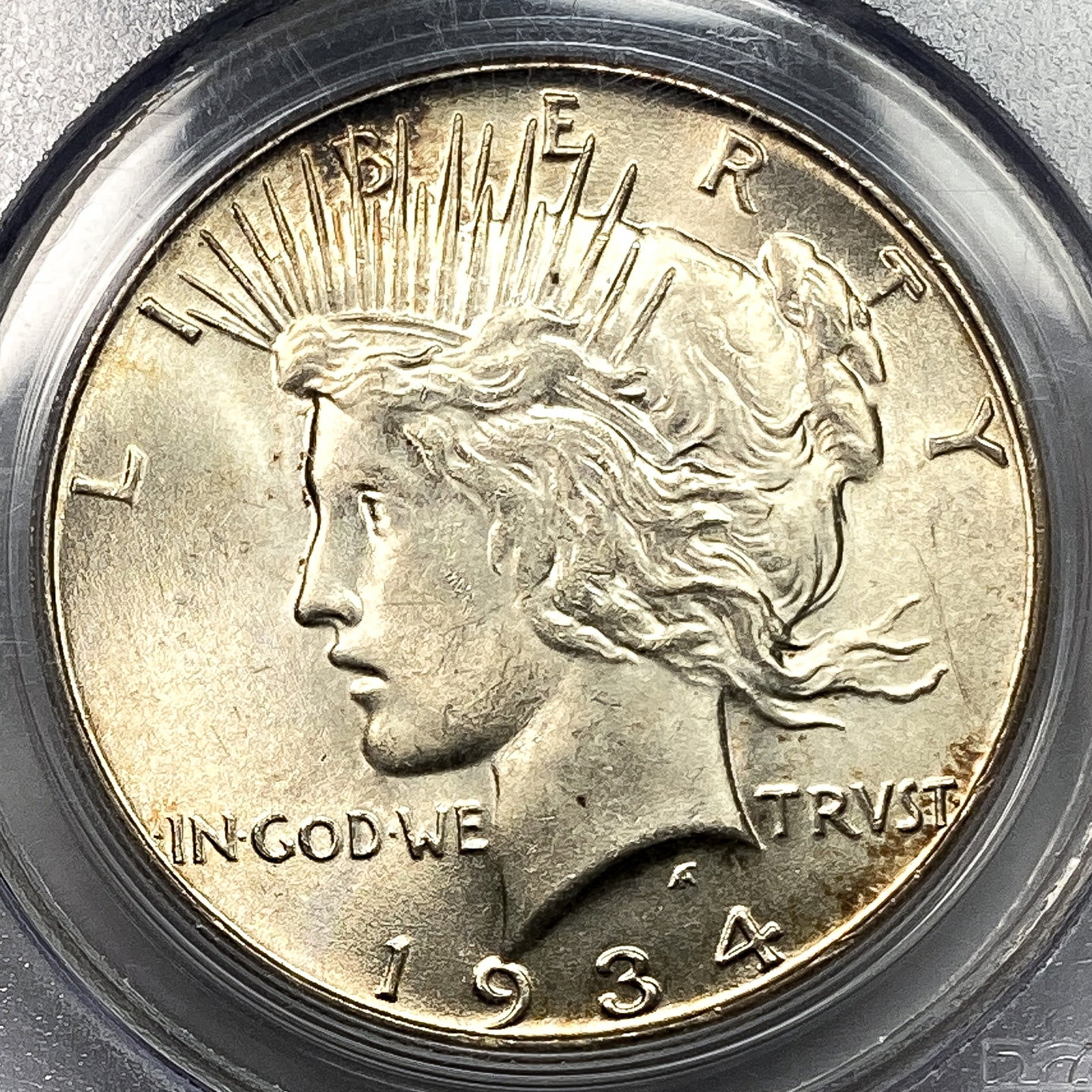 1934-S Silver Peace Dollar PCGS MS63 - 3