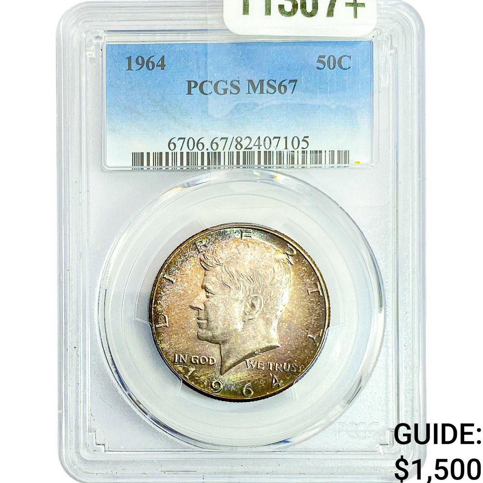 1964 Kennedy Half Dollar PCGS MS67 (1 of 2)
