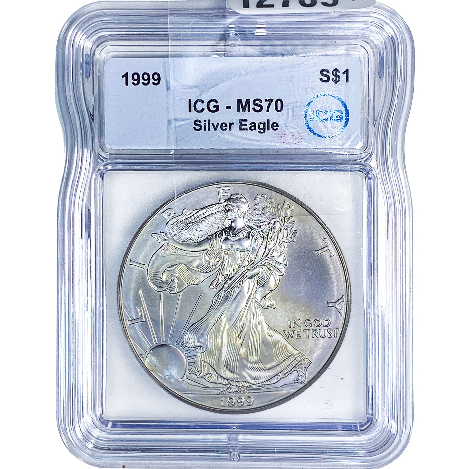 1999 Silver Eagle ICG MS70: 1999 Silver Eagle ICG MS70