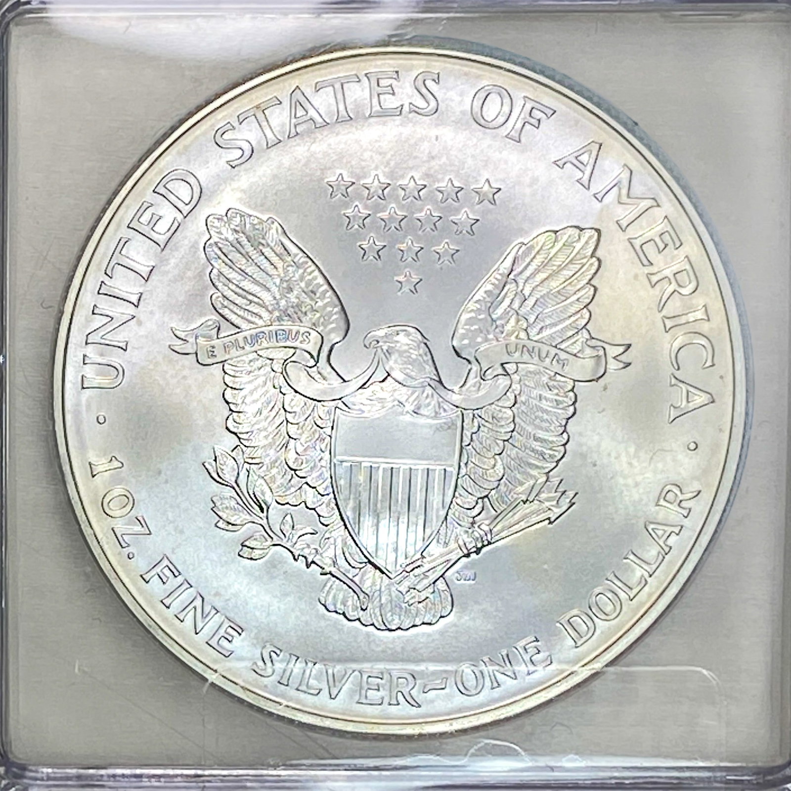 1999 Silver Eagle ICG MS70 - 4
