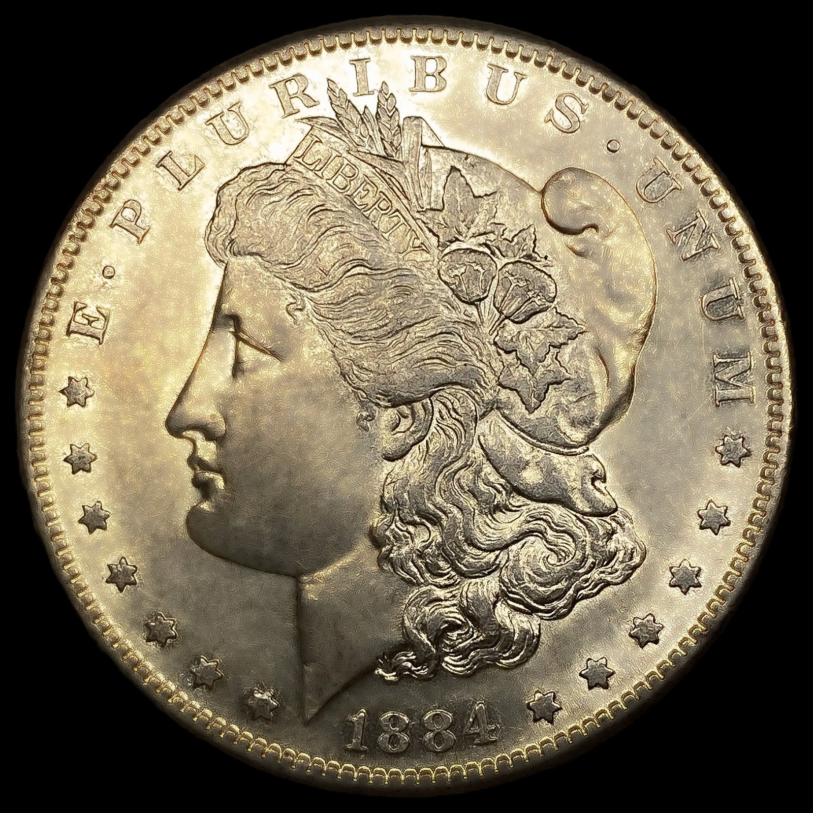 1884-S Morgan Silver Dollar: 1884-S Morgan Silver Dollar