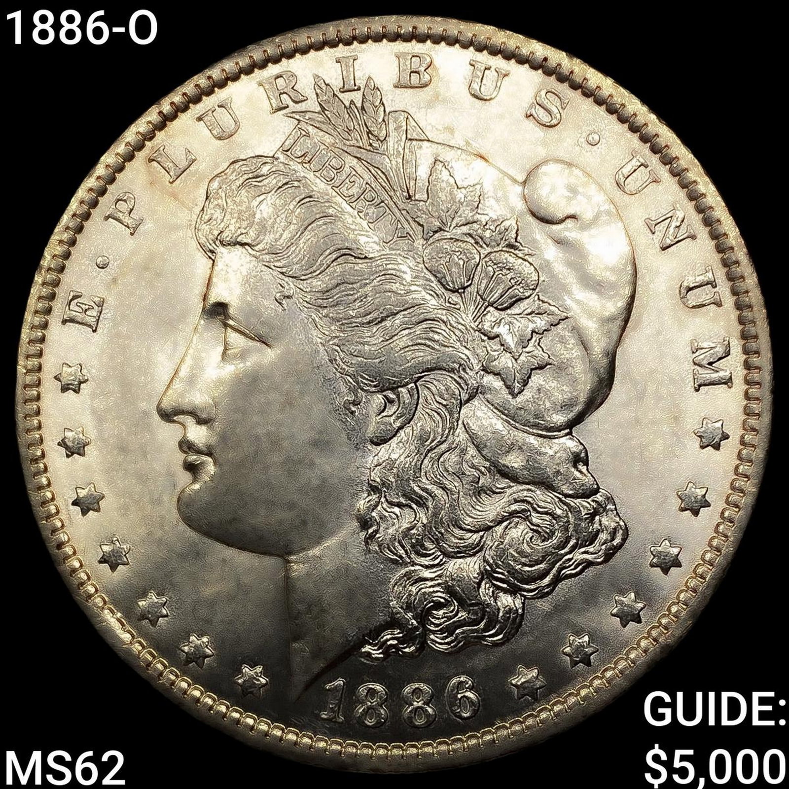 1886-O Morgan Silver Dollar: 1886-O Morgan Silver Dollar