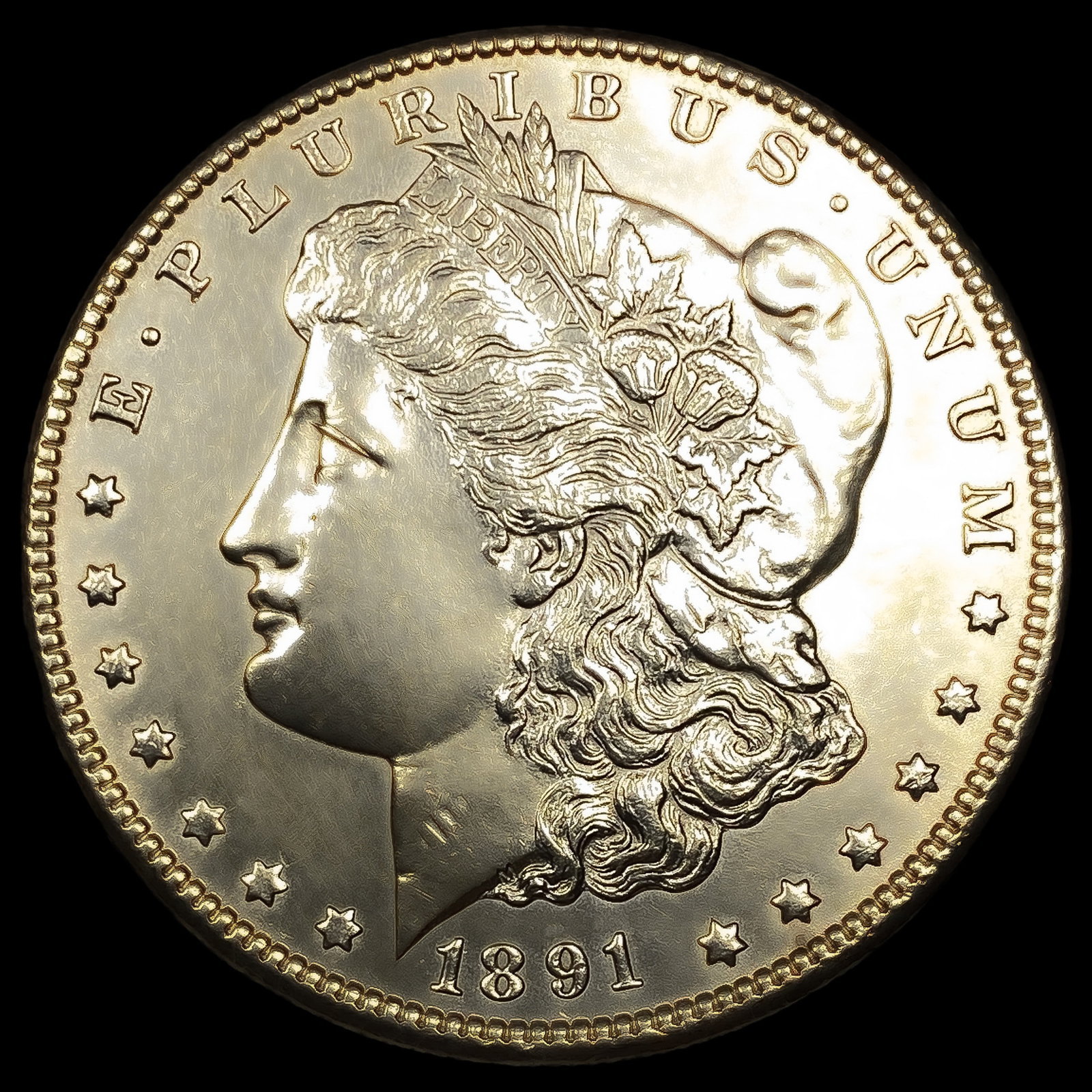 1891-CC Morgan Silver Dollar: 1891-CC Morgan Silver Dollar