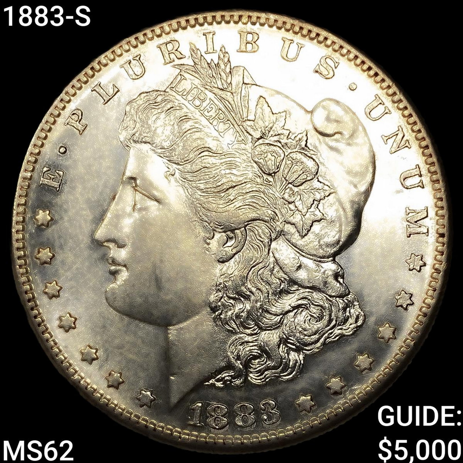 1883-S Morgan Silver Dollar: 1883-S Morgan Silver Dollar