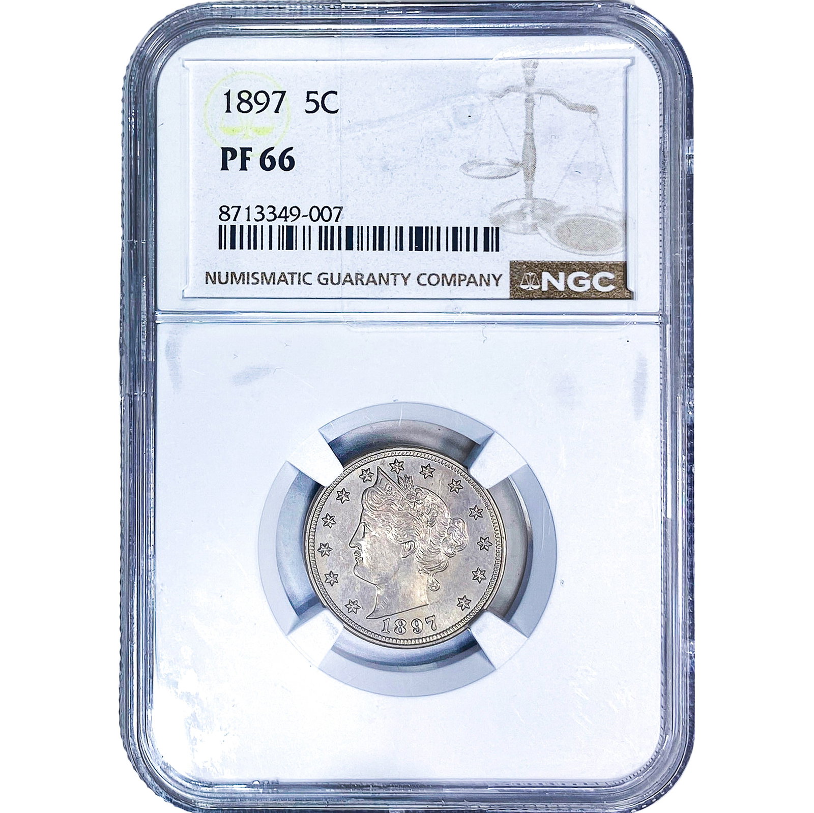 1897 Liberty Victory Nickel NGC PF66 (1 of 4)