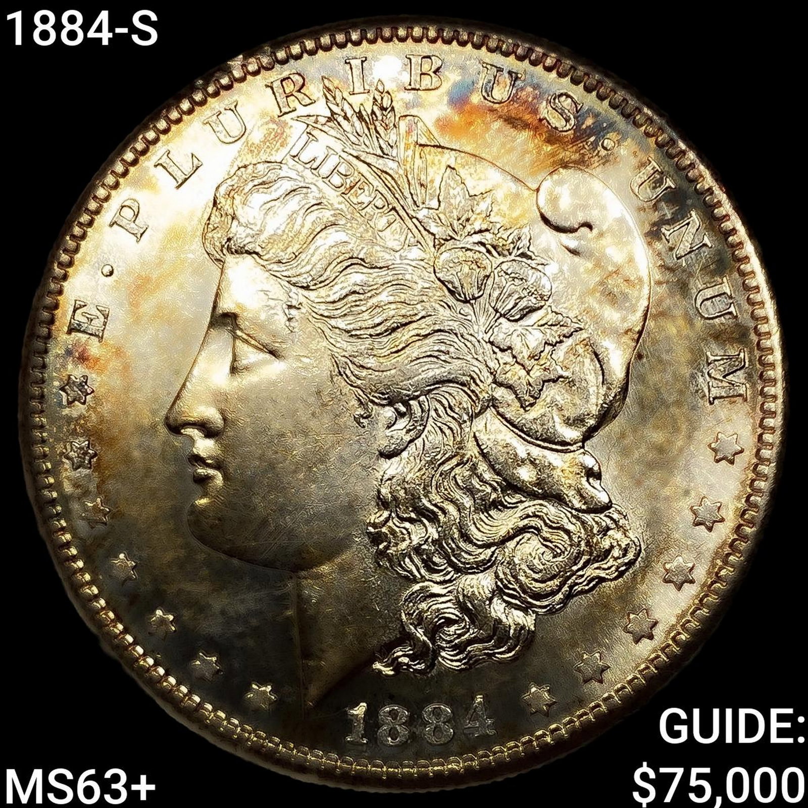1884-S Morgan Silver Dollar: 1884-S Morgan Silver Dollar