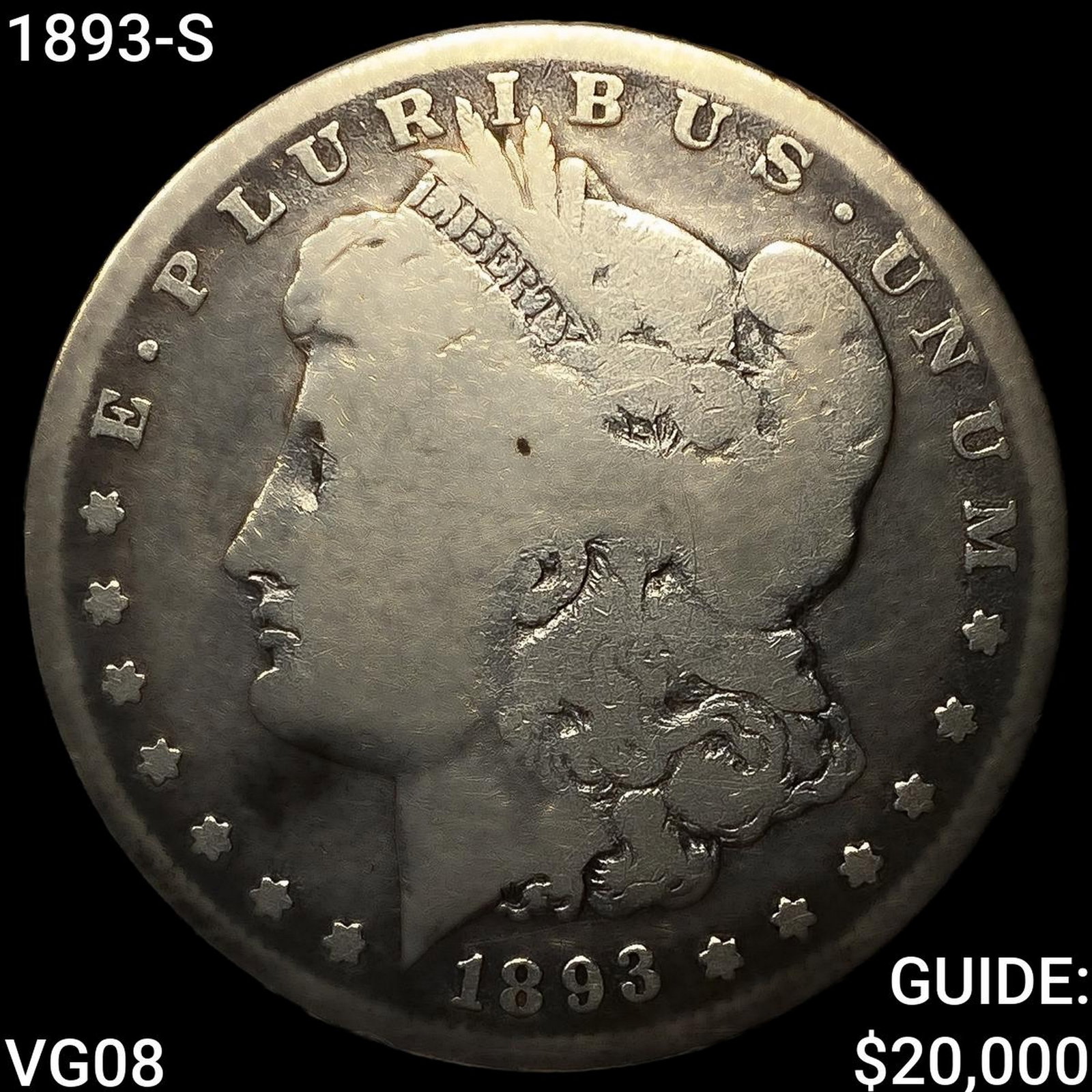 1893-S Morgan Silver Dollar (1 of 2)