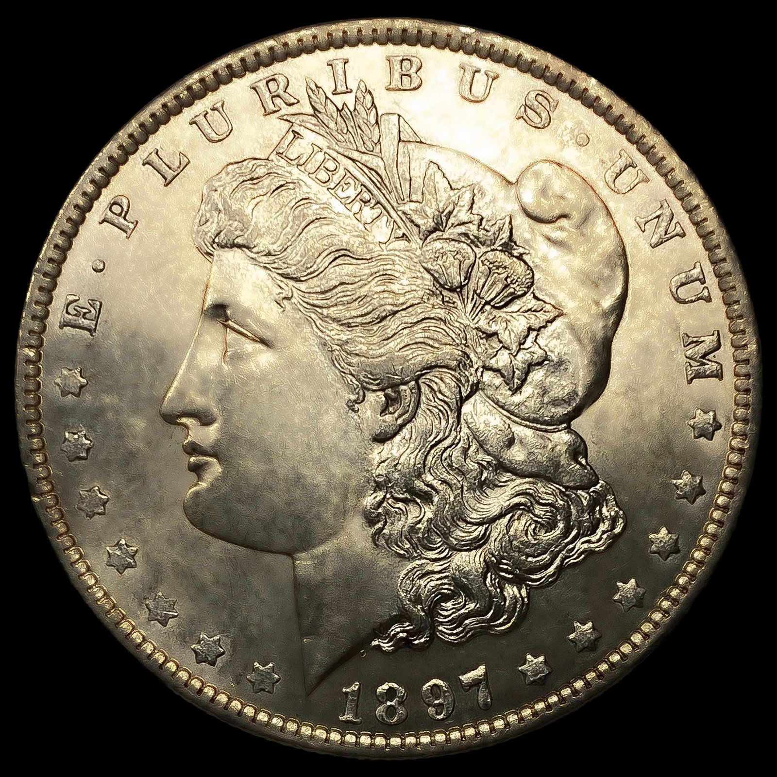 1897-O Morgan Silver Dollar: 1897-O Morgan Silver Dollar