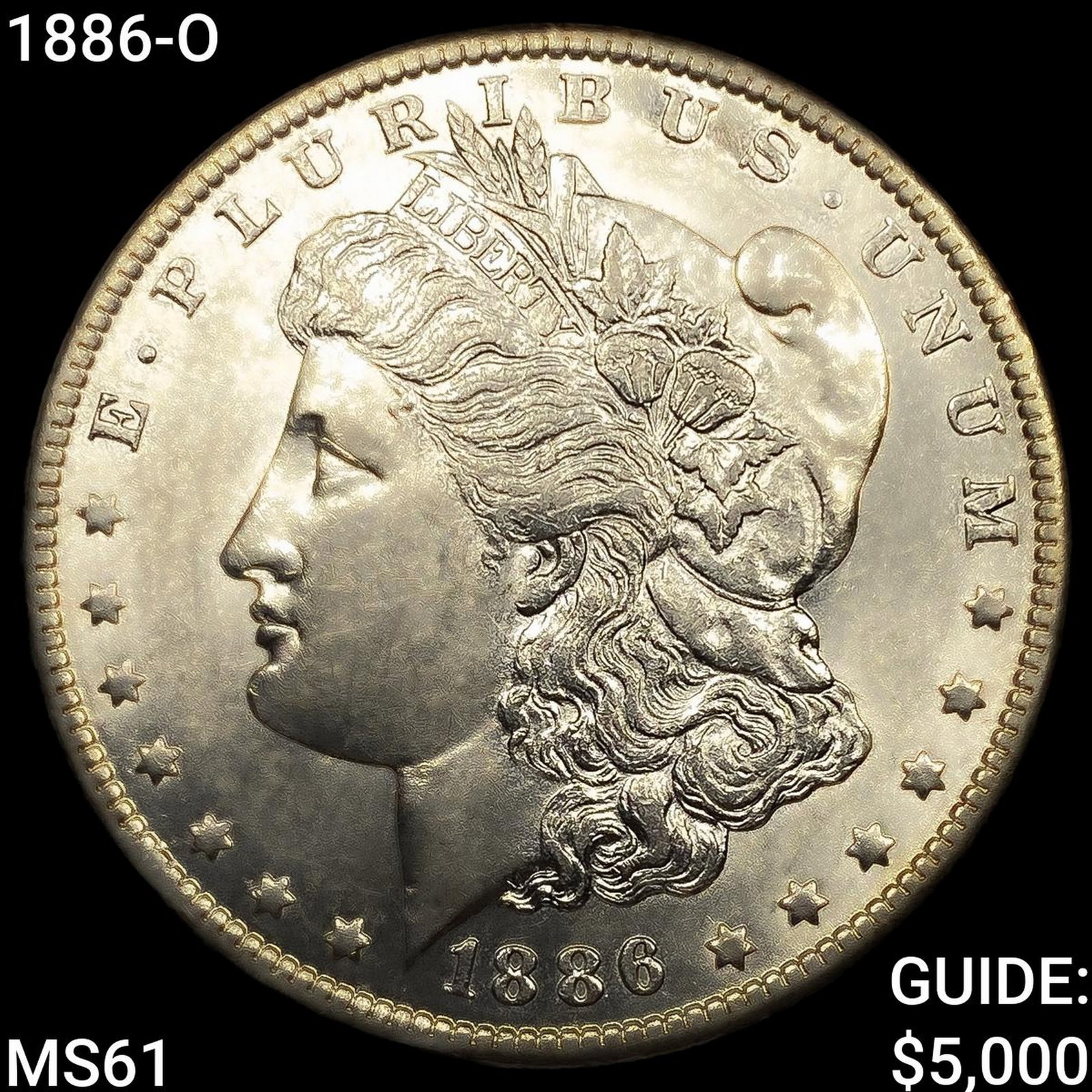 1886-O Morgan Silver Dollar: 1886-O Morgan Silver Dollar