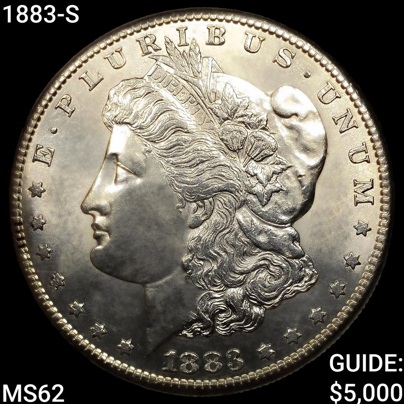 1883-S Morgan Silver Dollar: 1883-S Morgan Silver Dollar