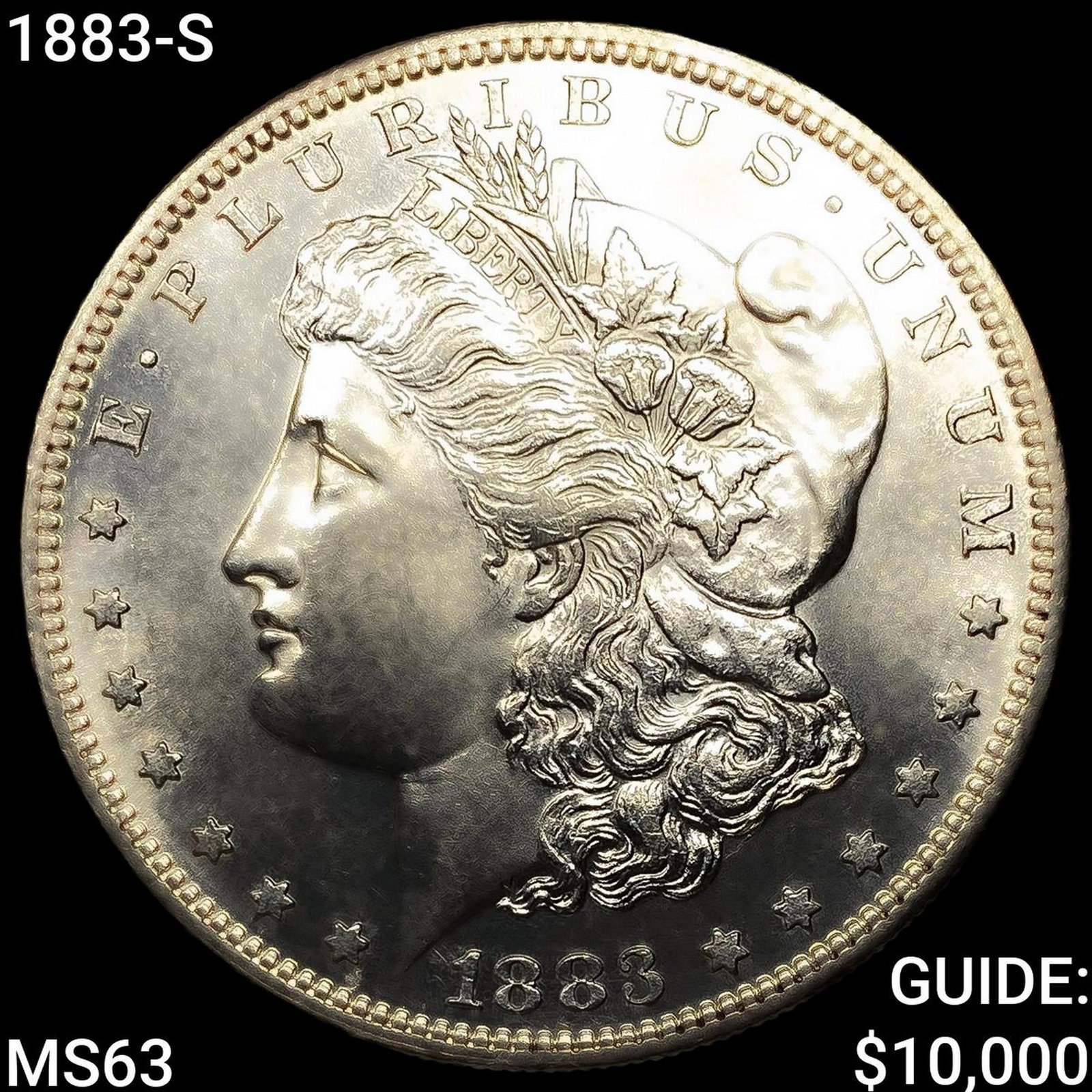 1883-S Morgan Silver Dollar: 1883-S Morgan Silver Dollar
