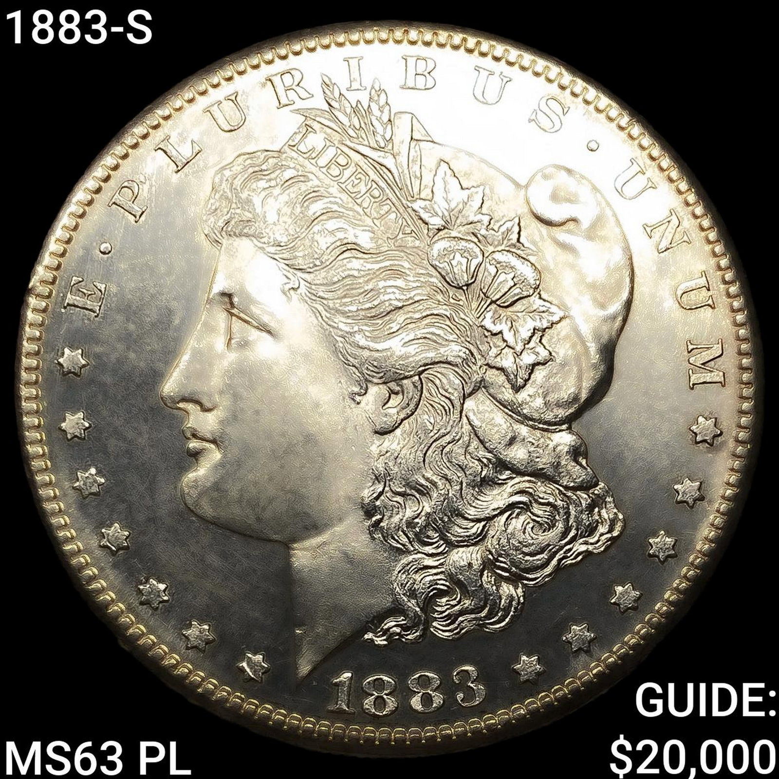 1883-S Morgan Silver Dollar: 1883-S Morgan Silver Dollar