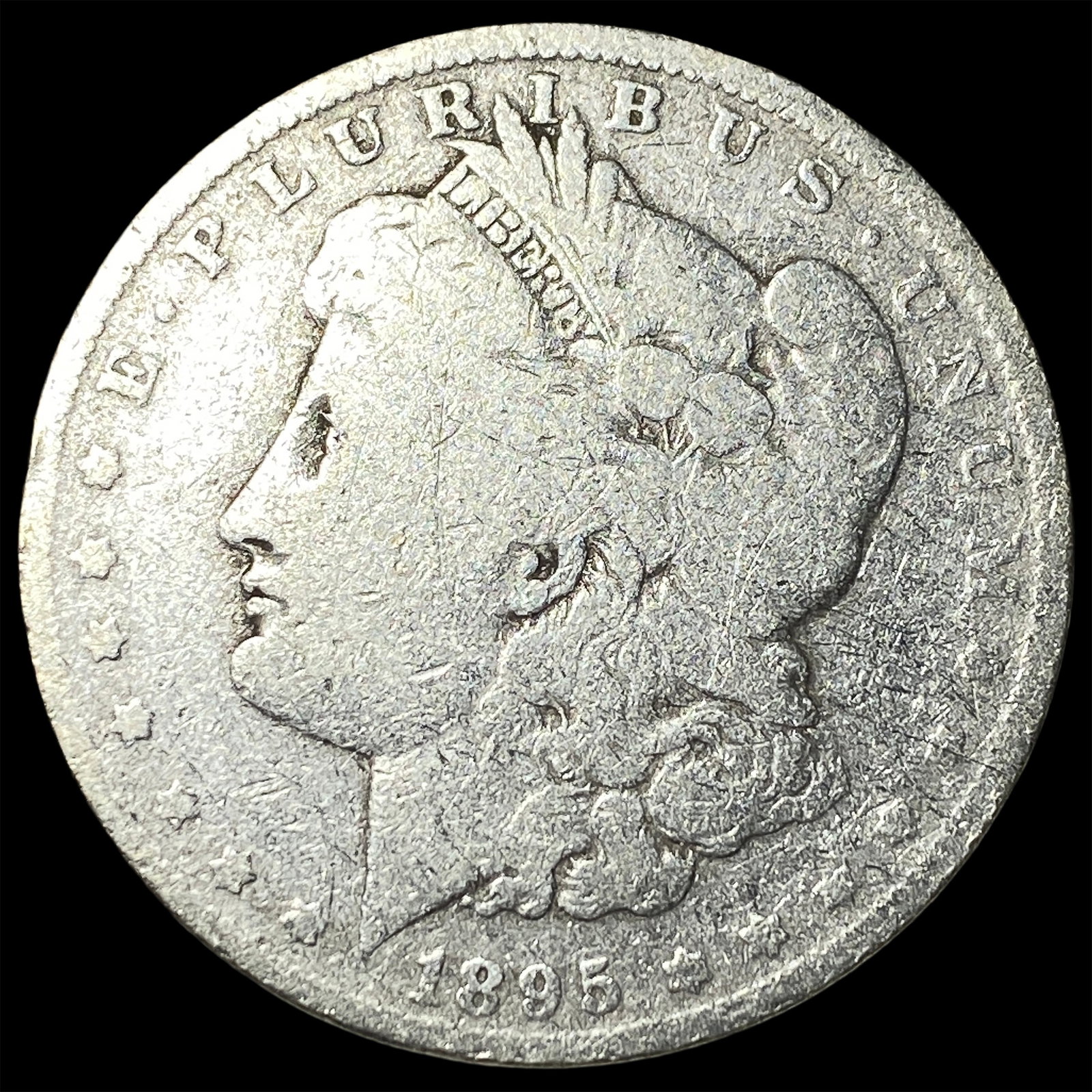 1895-O Silver Morgan Dollar LIGHTLY CIRCULATED: 1895-O Silver Morgan Dollar LIGHTLY CIRCULATED