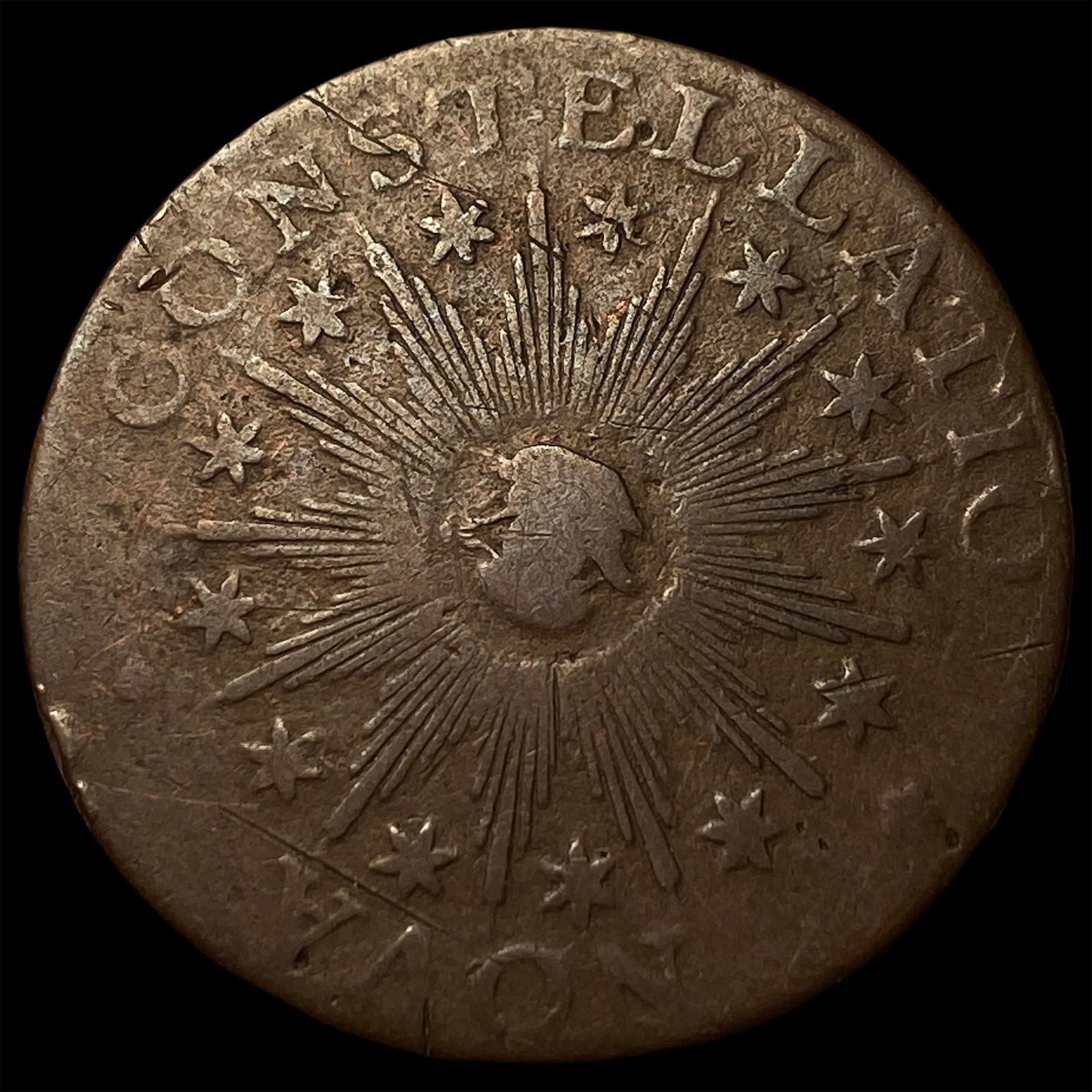 1783 Nova Constellatio Copper LIGHTLY CIRCULATED (1 of 2)