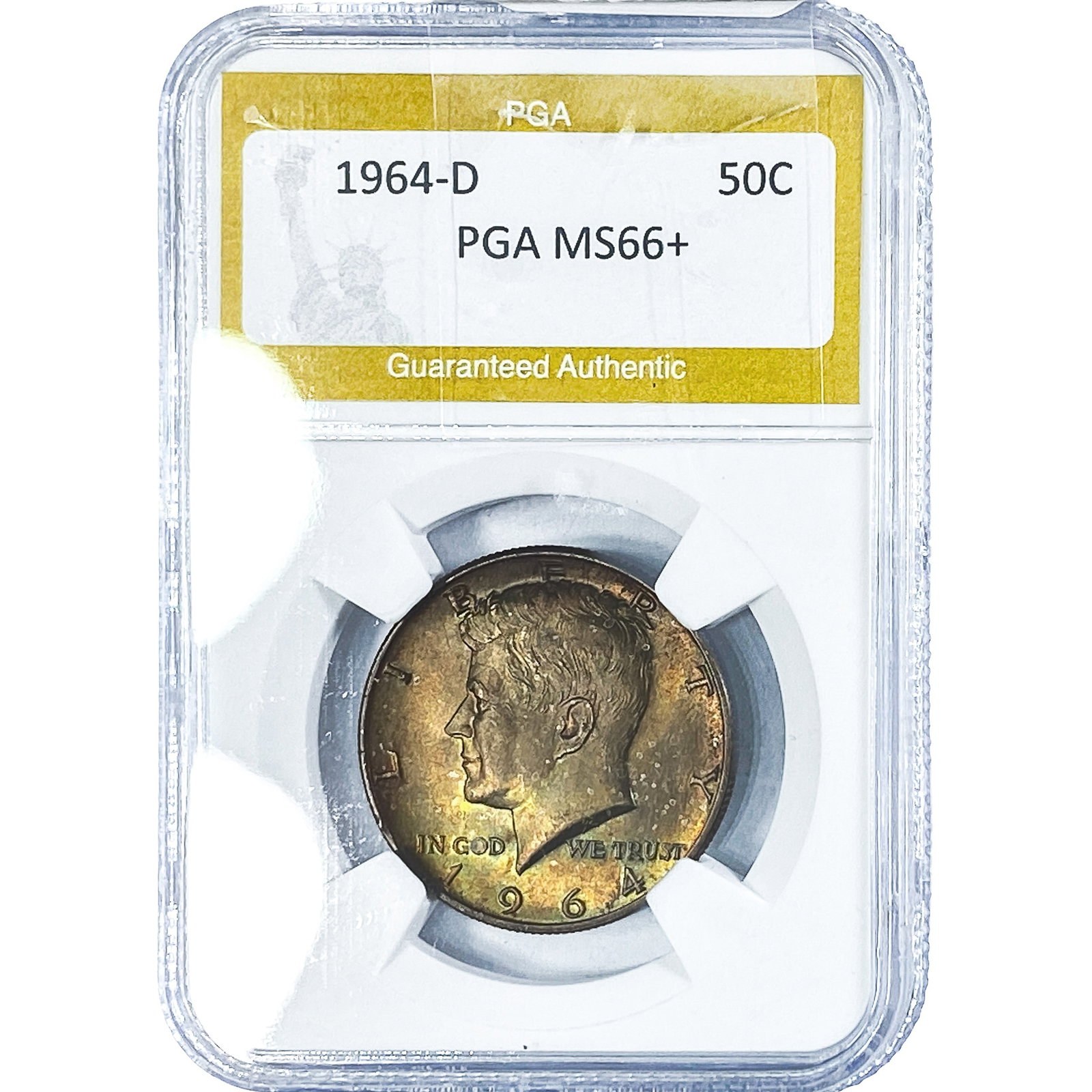 1946-D Kennedy Half Dollar PGA MS66+ (1 of 2)