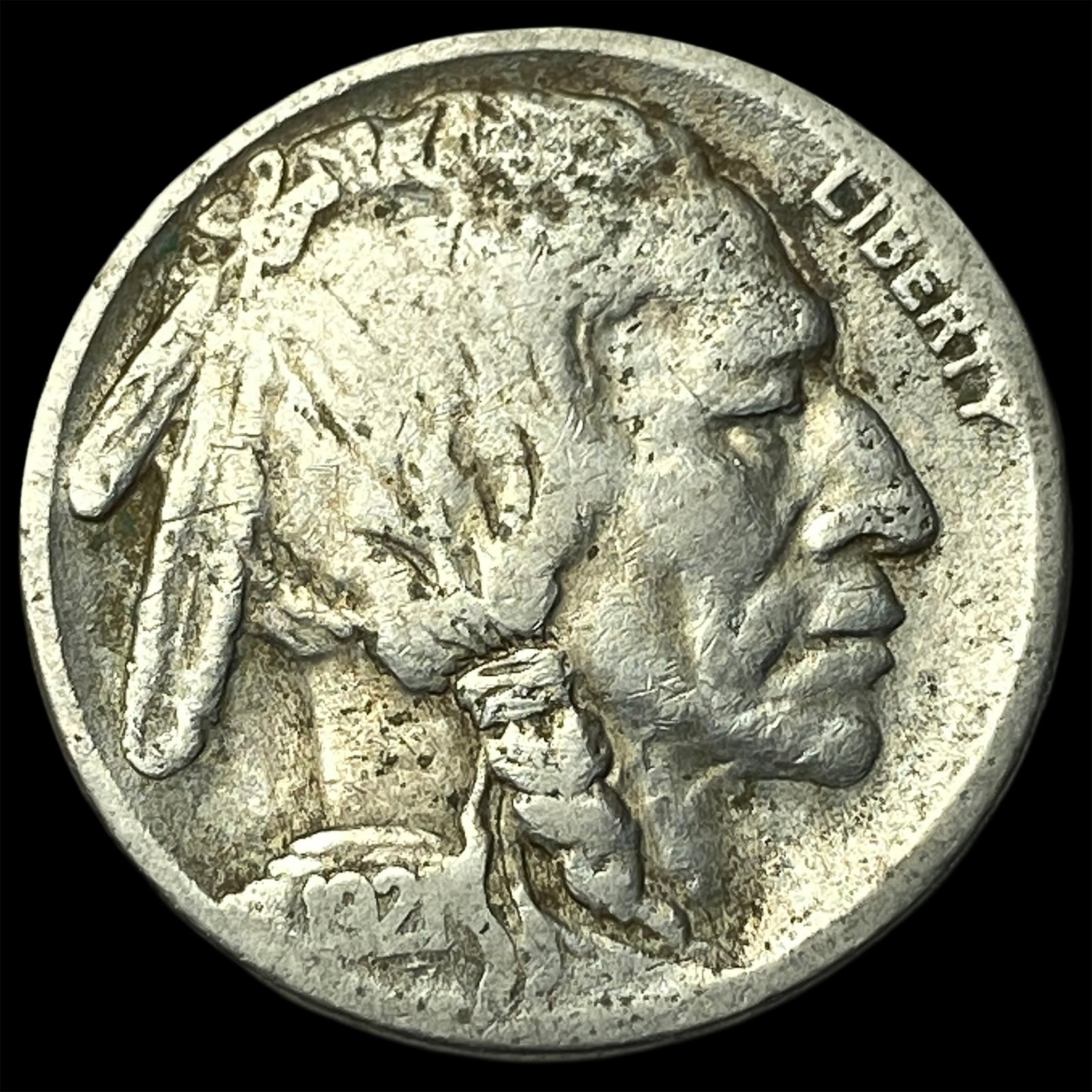 1924-S Buffalo Nickel LIGHTLY CIRCULATED: 1924-S Buffalo Nickel LIGHTLY CIRCULATED
