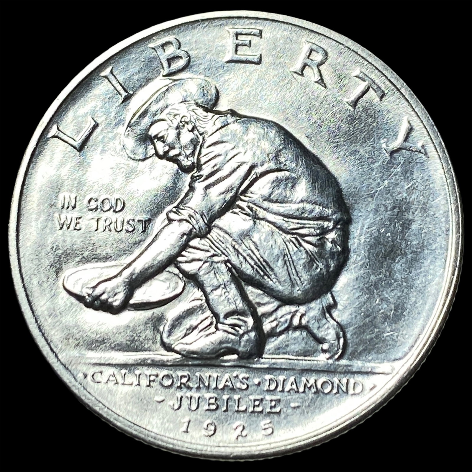 1925-S Silver California Diamond Jubilee Half Dollar UNCIRCULATED (1 of 2)