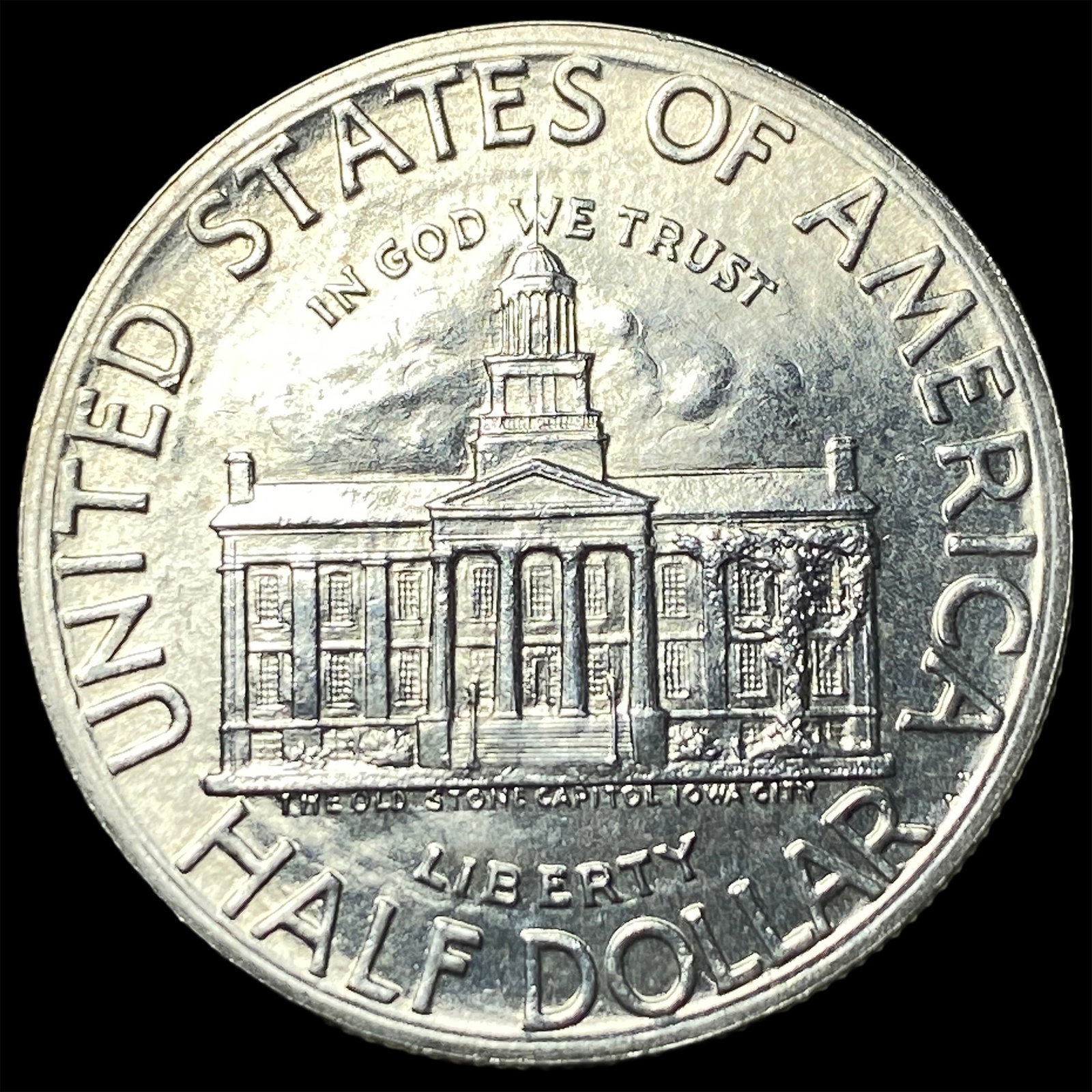 1946 Iowa Statehood Centennial Half Dollar SUPERB GEM BU: 1946 Iowa Statehood Centennial Half Dollar SUPERB GEM BU