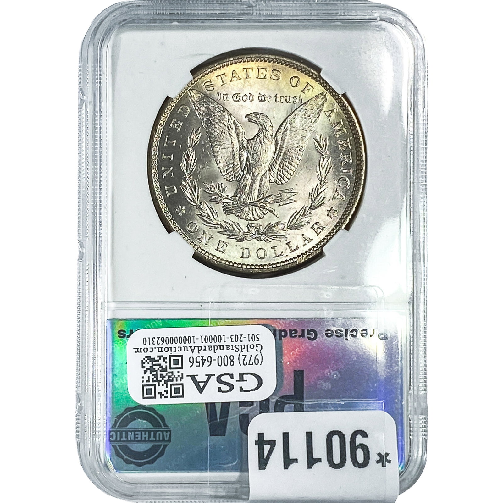 1887 Morgan Silver Dollar PGA MS65 - 2