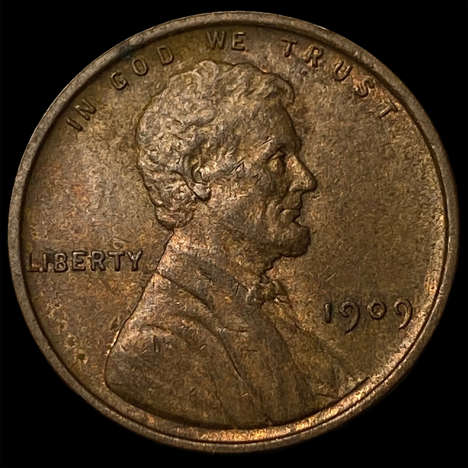 1909 Lincoln Wheat Cent UNCIRCULATED (1 of 2)
