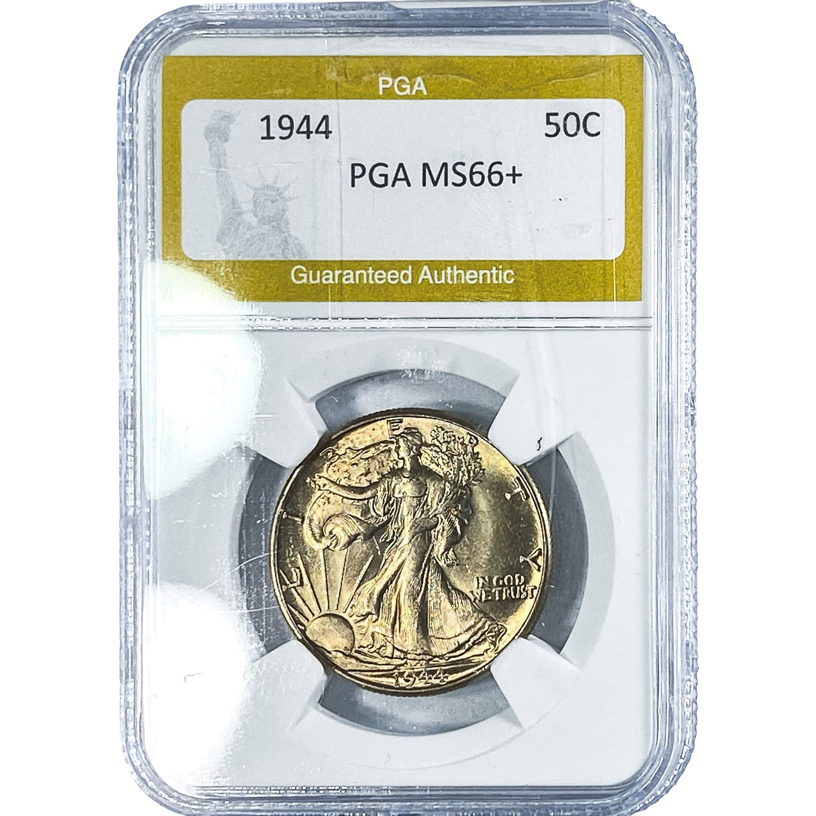 1944 Walking Liberty Half Dollar PGA MS66+ (1 of 2)