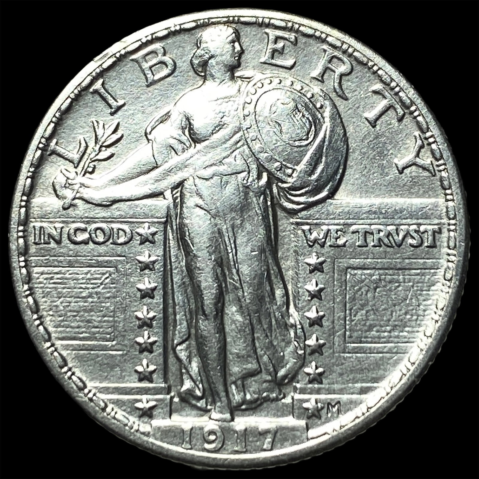 1917 Type 1 Standing Liberty Quarter UNCIRCULATED (1 of 2)