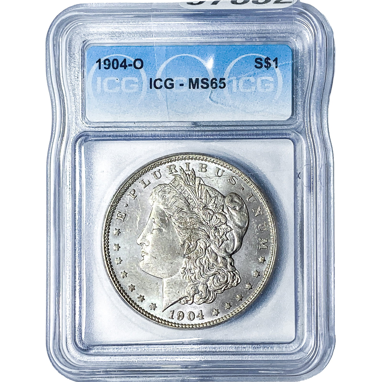 1904-O Mercury Silver Dollar ICG MS65: 1904-O Mercury Silver Dollar ICG MS65