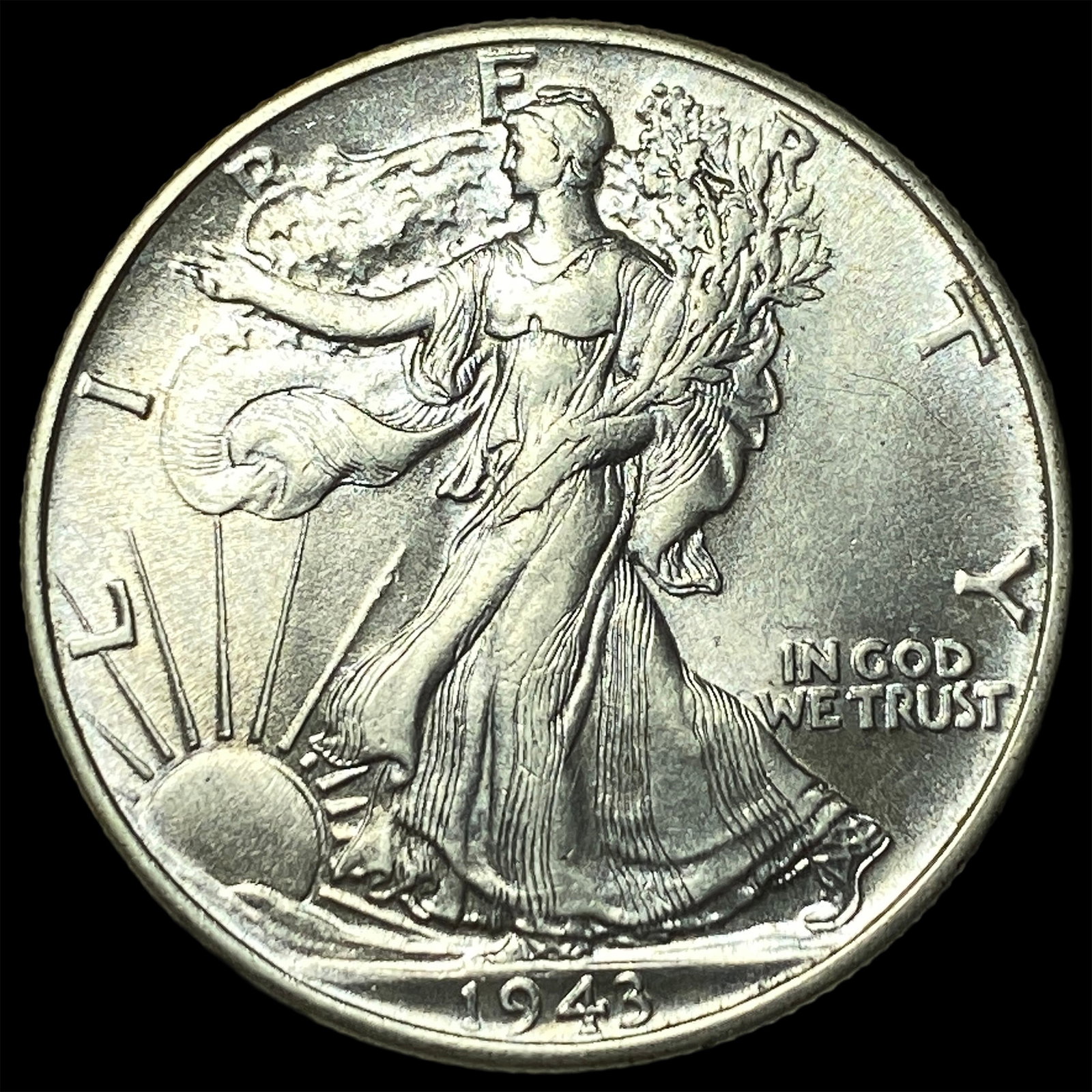 1943 Walking Liberty Half Dollar UNCIRCULATED: 1943 Walking Liberty Half Dollar UNCIRCULATED