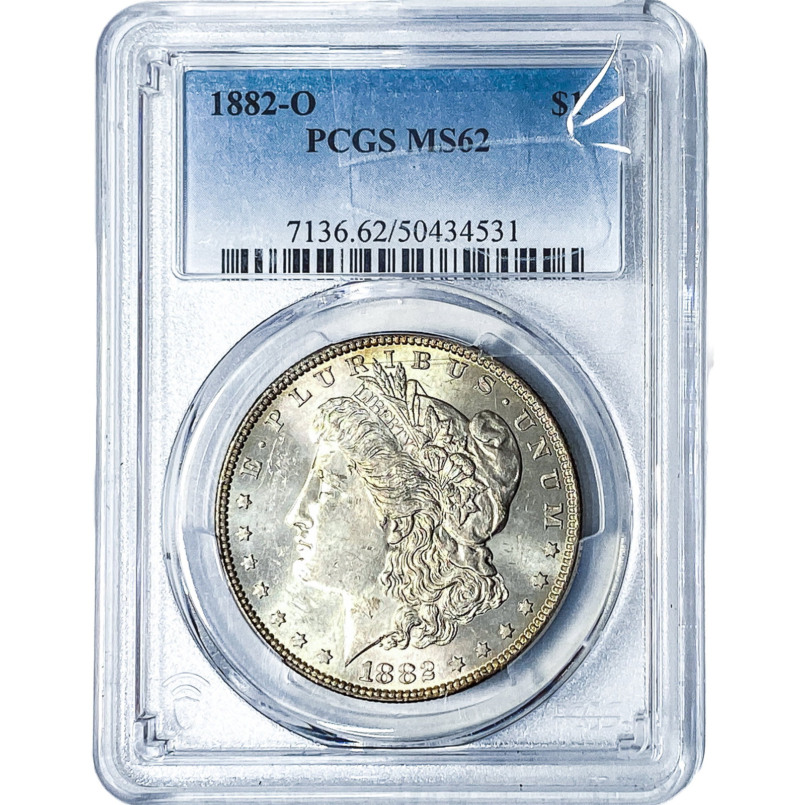 1882-O Morgan Silver Dollar PCGS MS62 (1 of 2)
