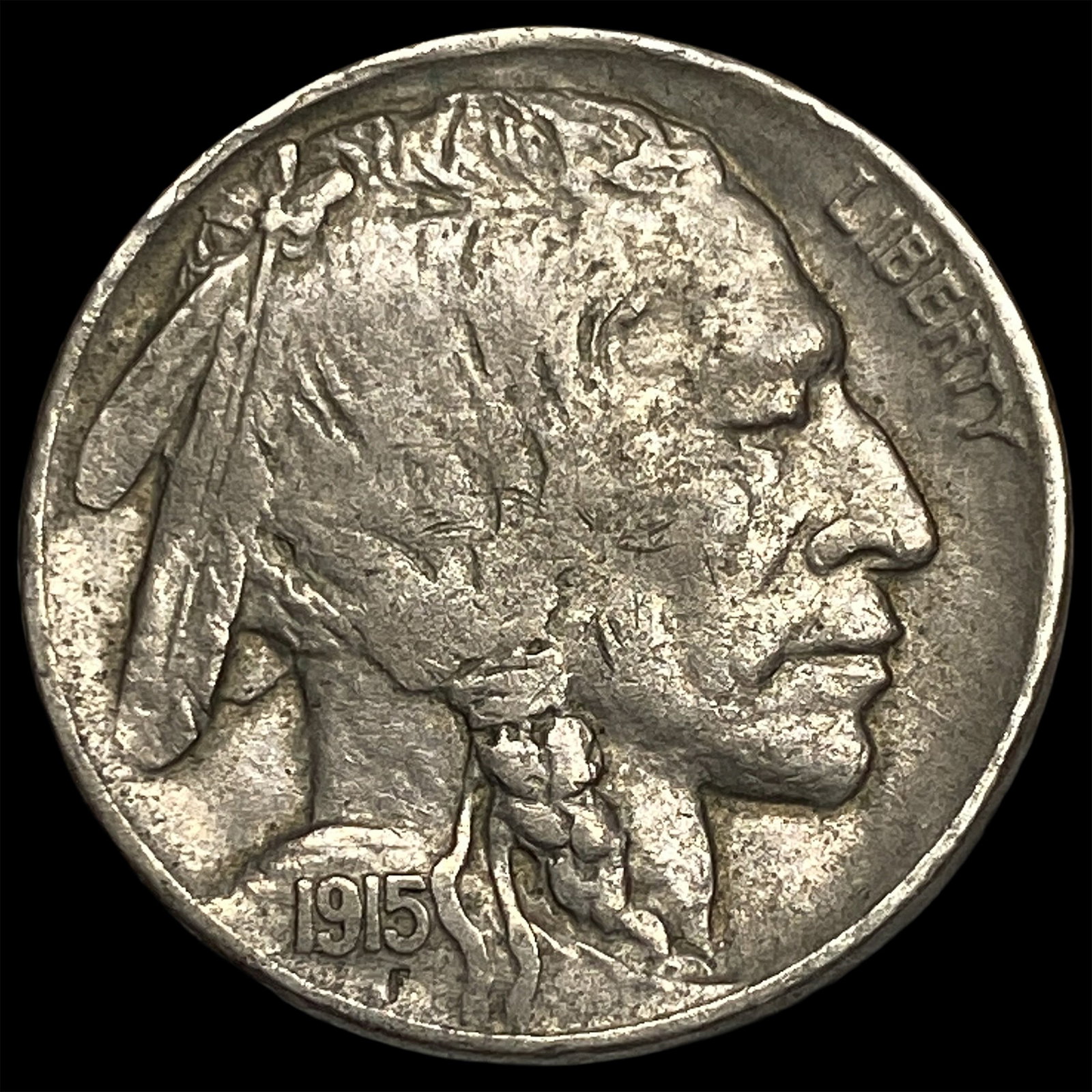 1915-D Buffalo Nickel CLOSELY UNCIRCULATED: 1915-D Buffalo Nickel CLOSELY UNCIRCULATED