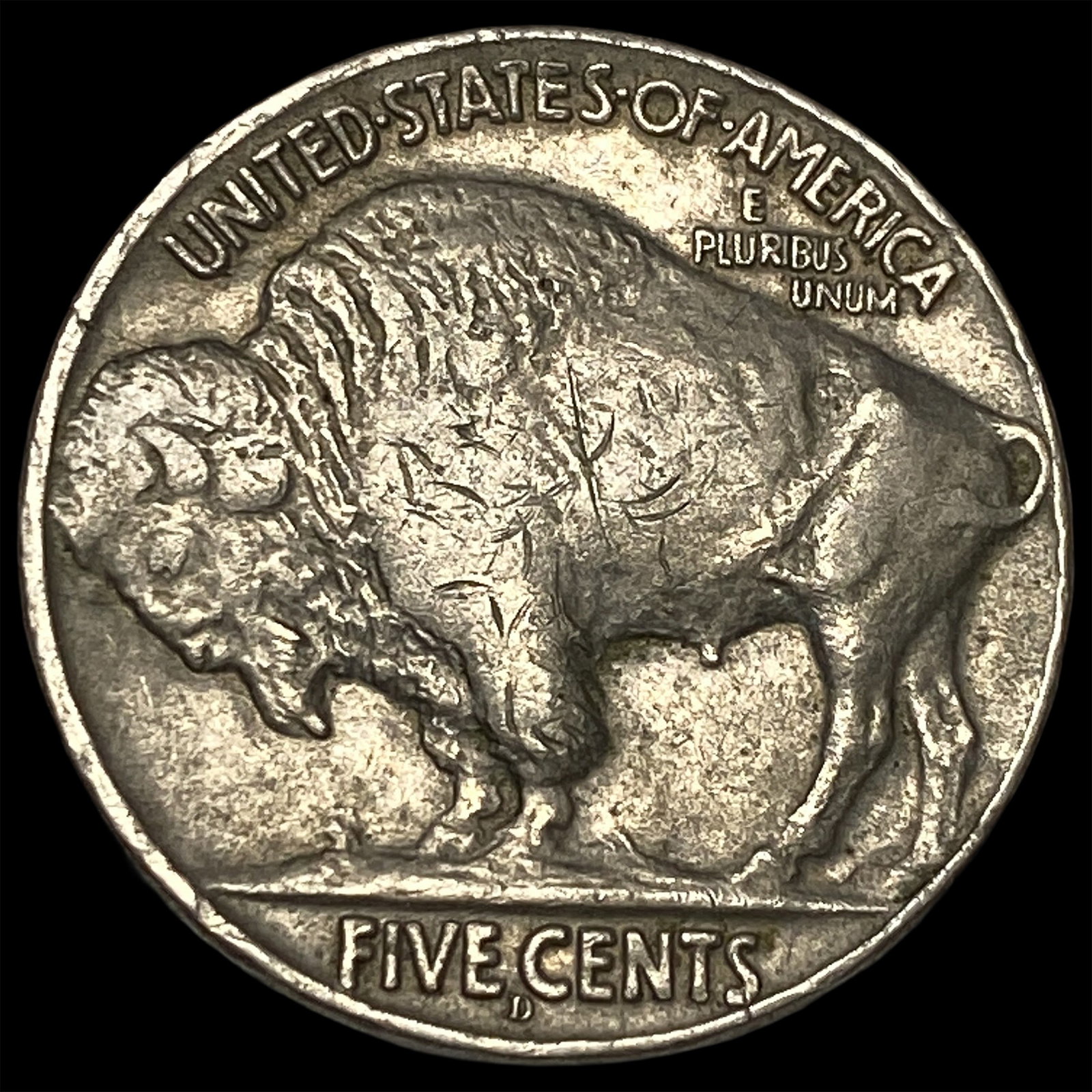 1915-D Buffalo Nickel CLOSELY UNCIRCULATED - 2