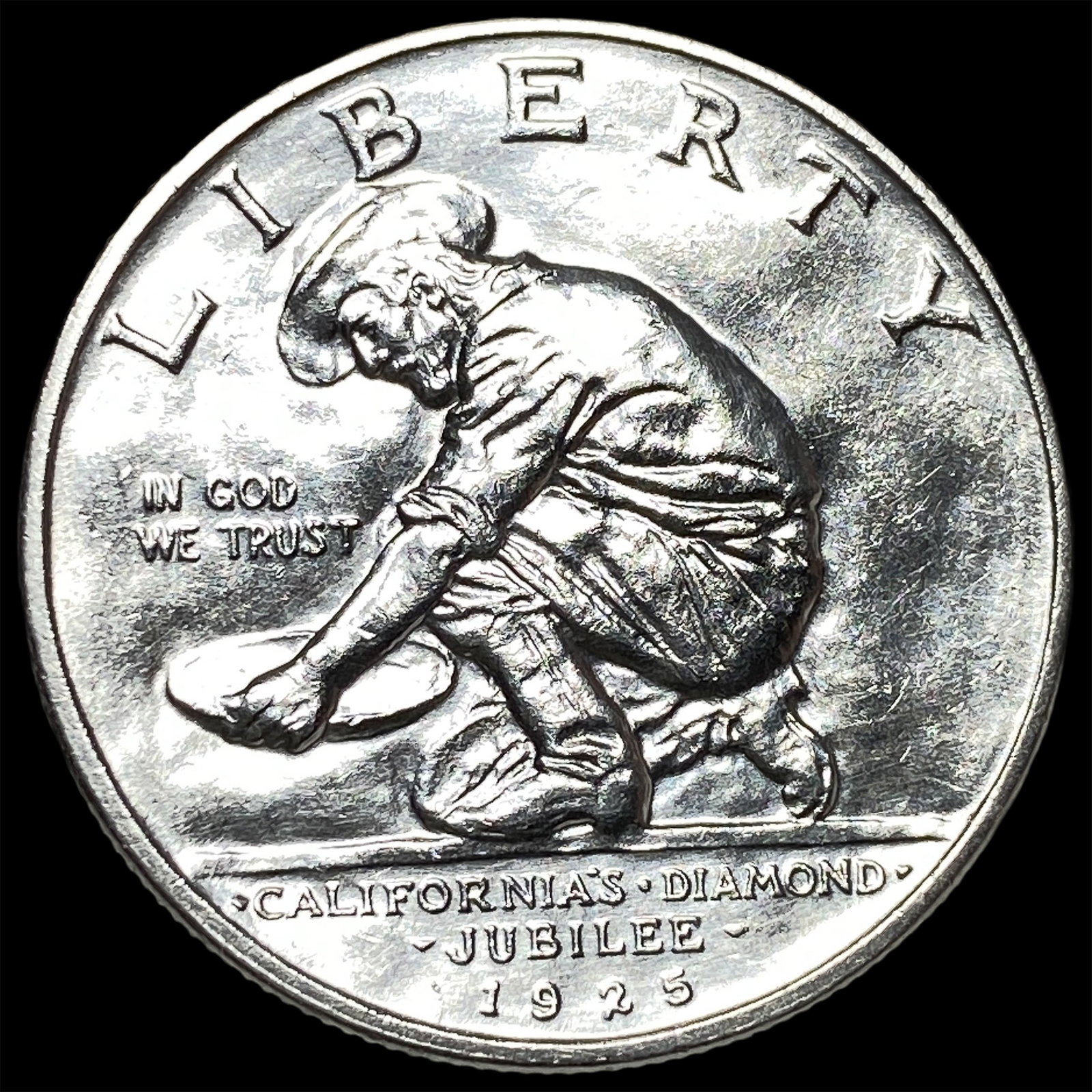 1925-S Silver California Diamond Jubilee Half Dollar UNCIRCULATED (1 of 2)