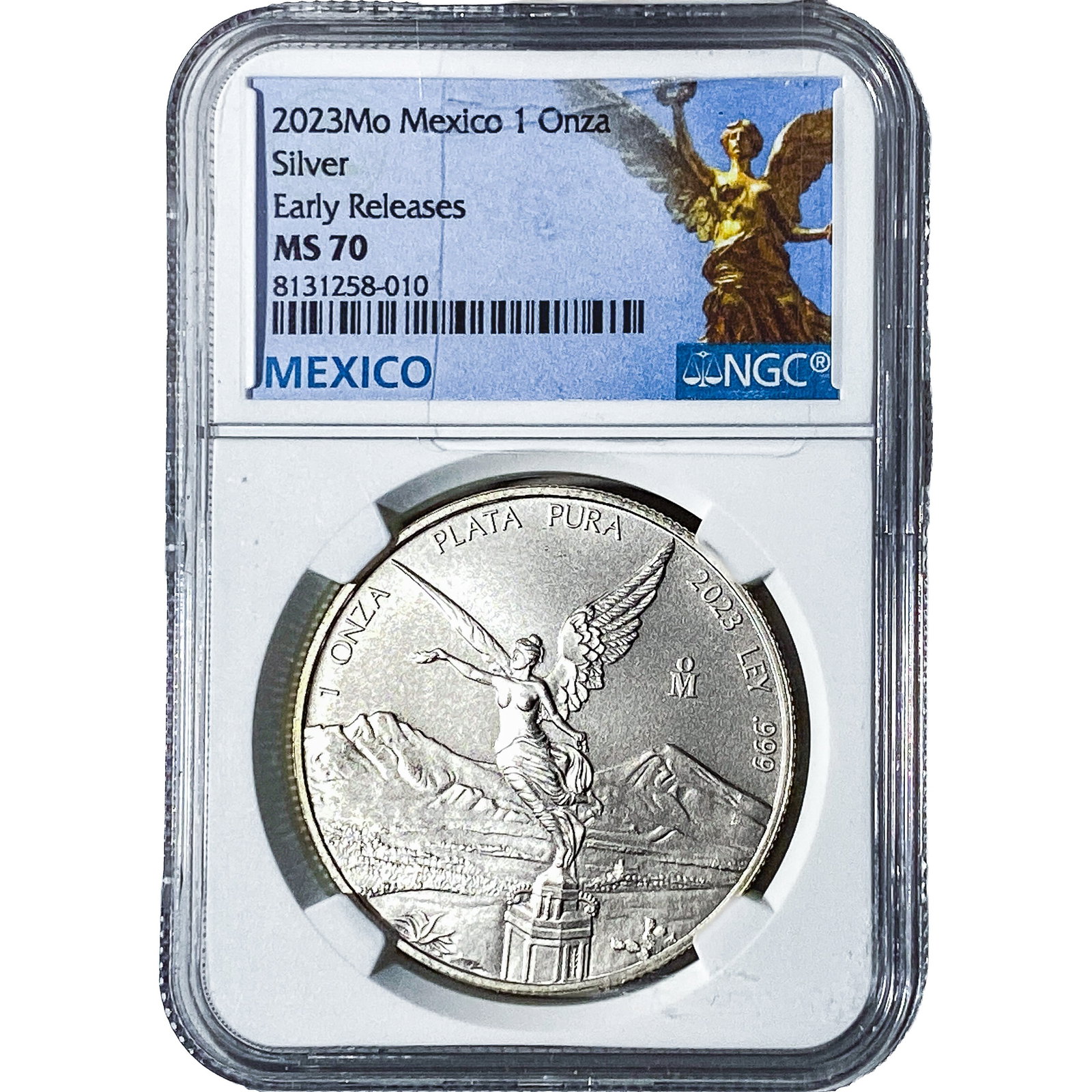 2023 Mo 1 Onza Mexico NGC MS70: 2023 Mo 1 Onza Mexico NGC MS70