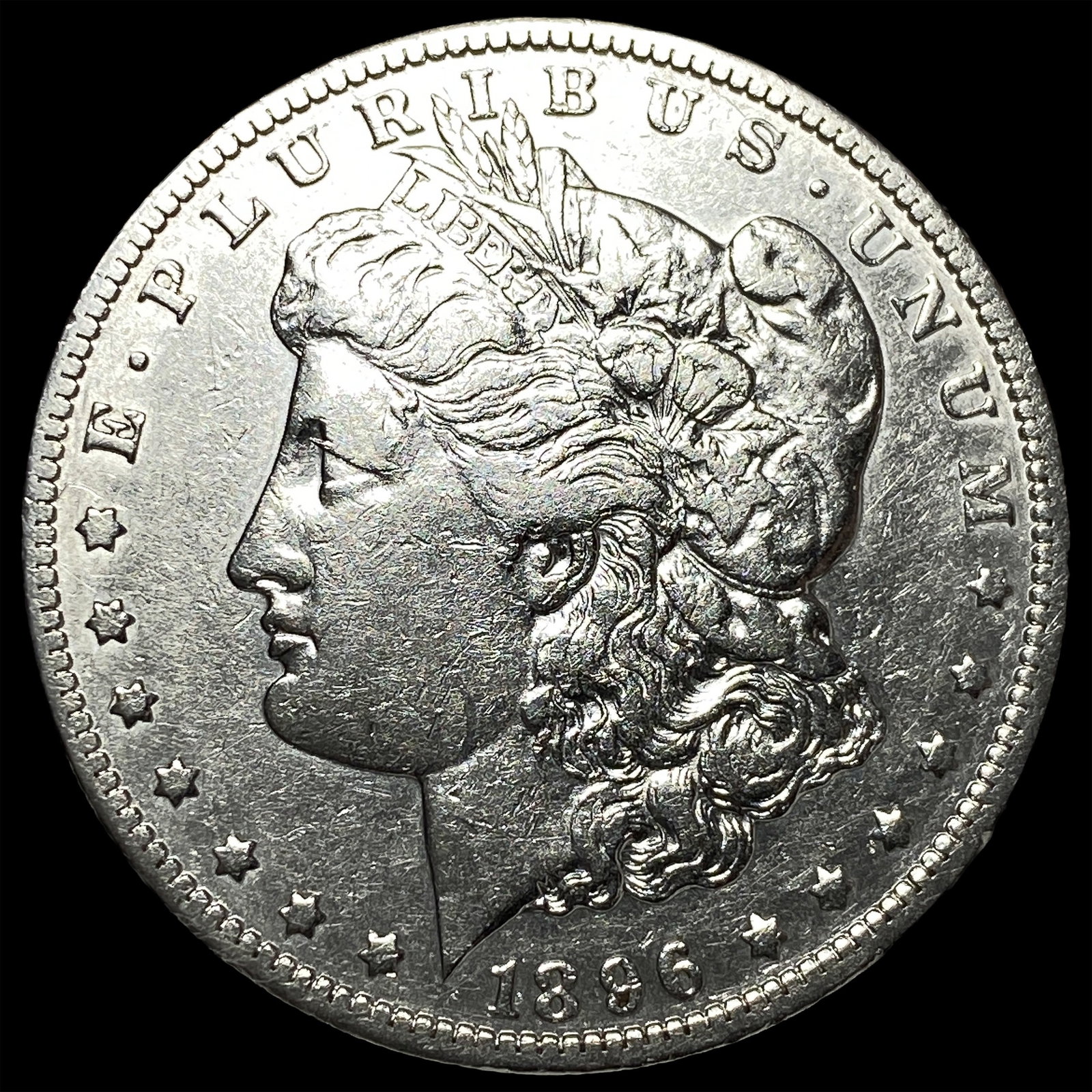 1896-O Silver Morgan Dollar CLOSELY UNCIRCULATED: 1896-O Silver Morgan Dollar CLOSELY UNCIRCULATED