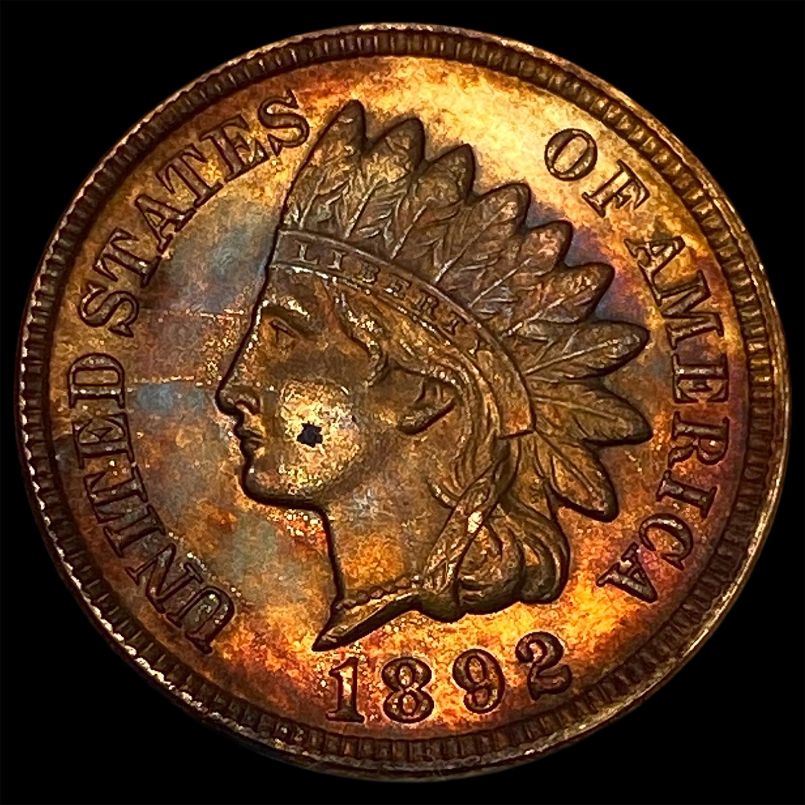 1892 Indian Head Cent UNCIRCULATED (1 of 2)